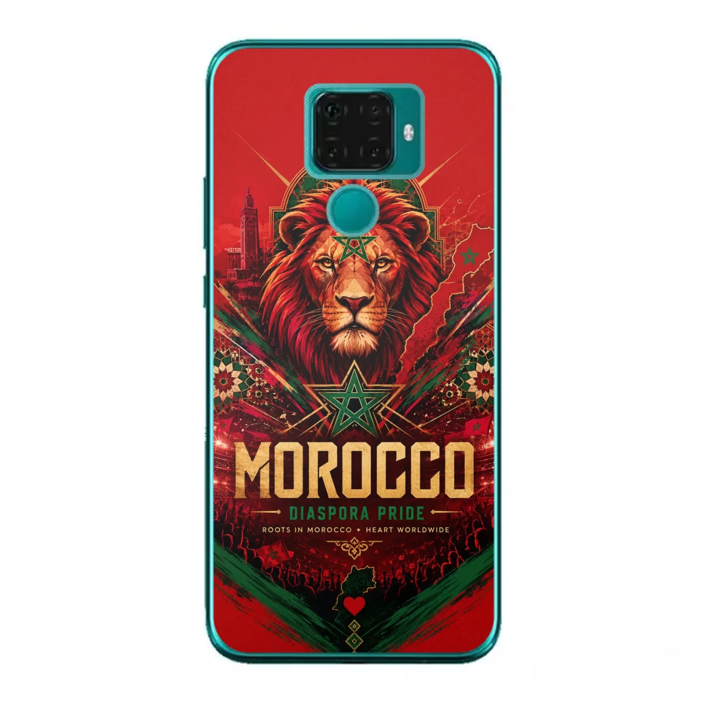 Coque de téléphone football Coupe du Monde Fierté de la diaspora - Maroc