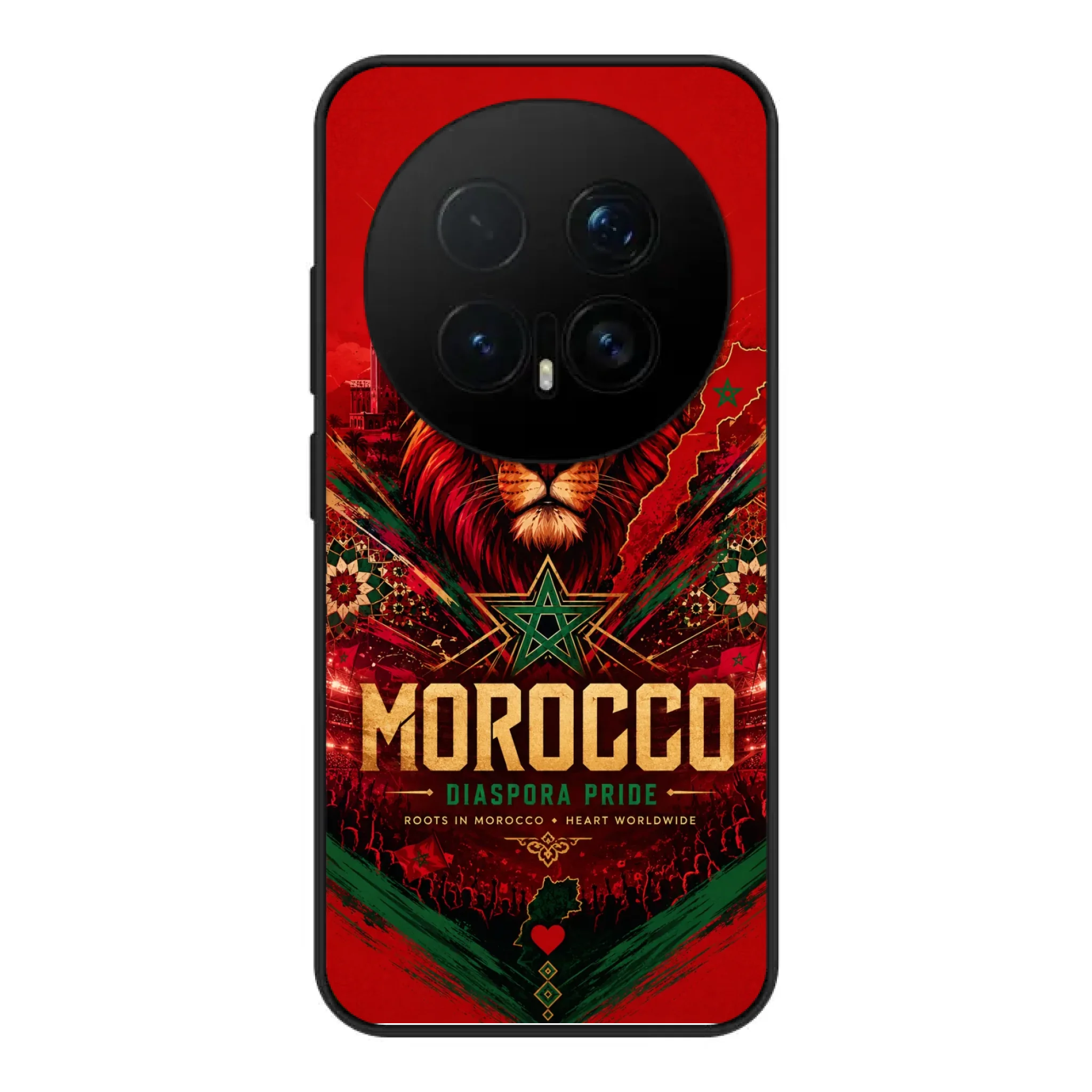 World Cup football phone case Diaspora Pride - Morocco