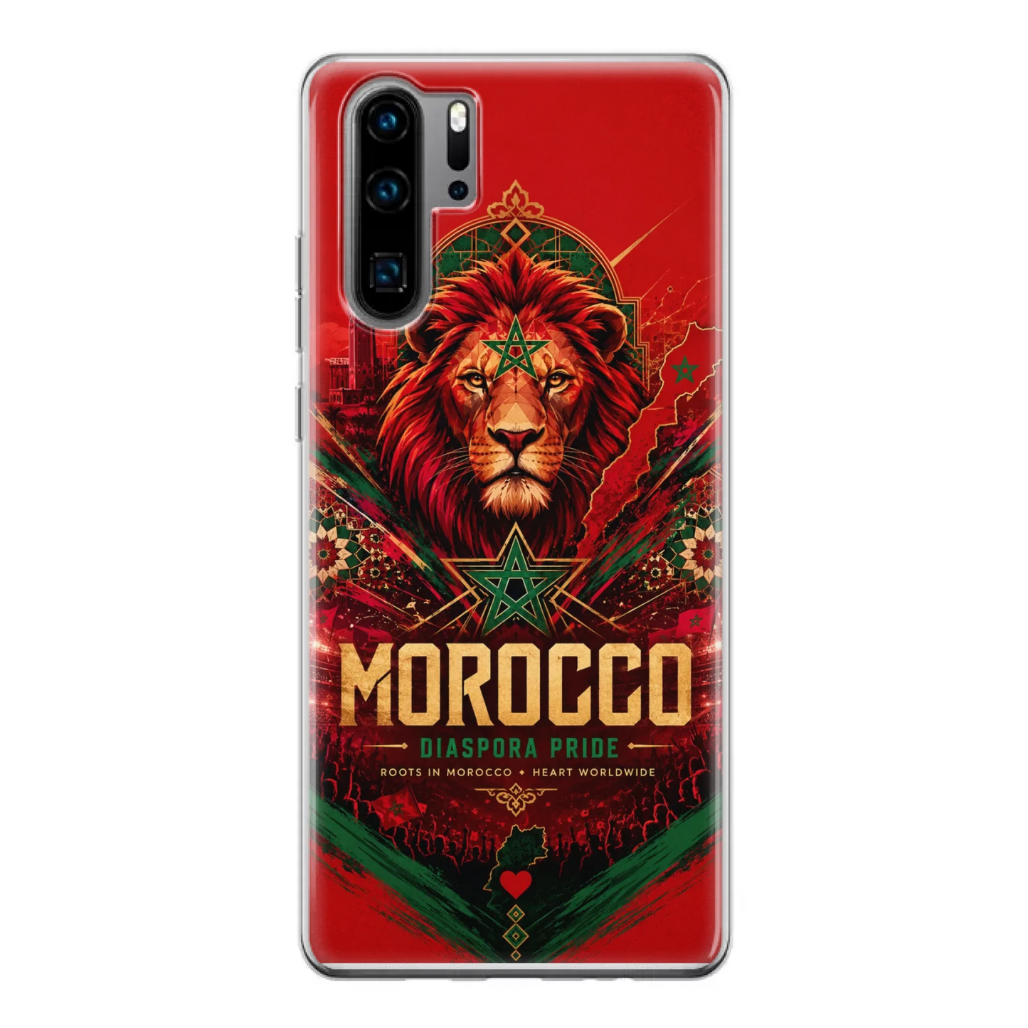 Coque de téléphone football Coupe du Monde Fierté de la diaspora - Maroc