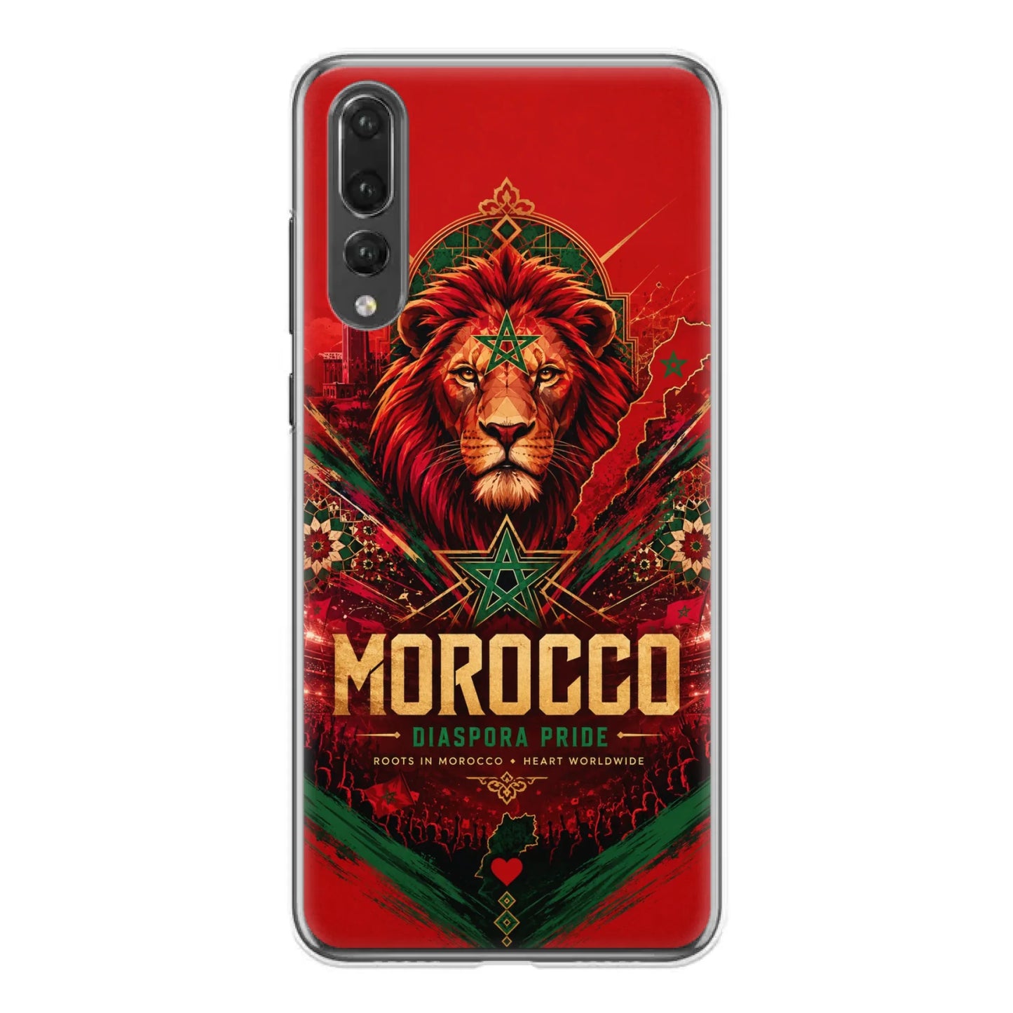 Coque de téléphone football Coupe du Monde Fierté de la diaspora - Maroc