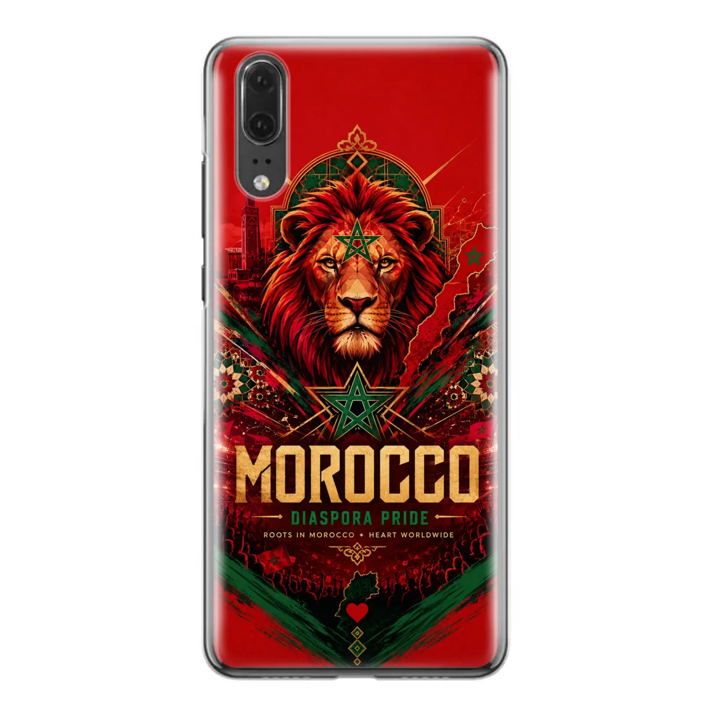 Coque de téléphone football Coupe du Monde Fierté de la diaspora - Maroc