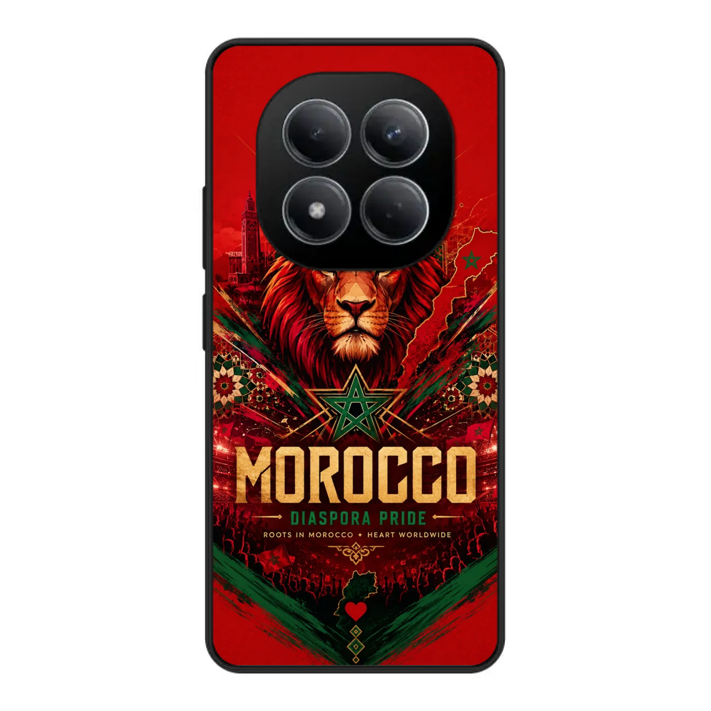 Coque de téléphone football Coupe du Monde Fierté de la diaspora - Maroc
