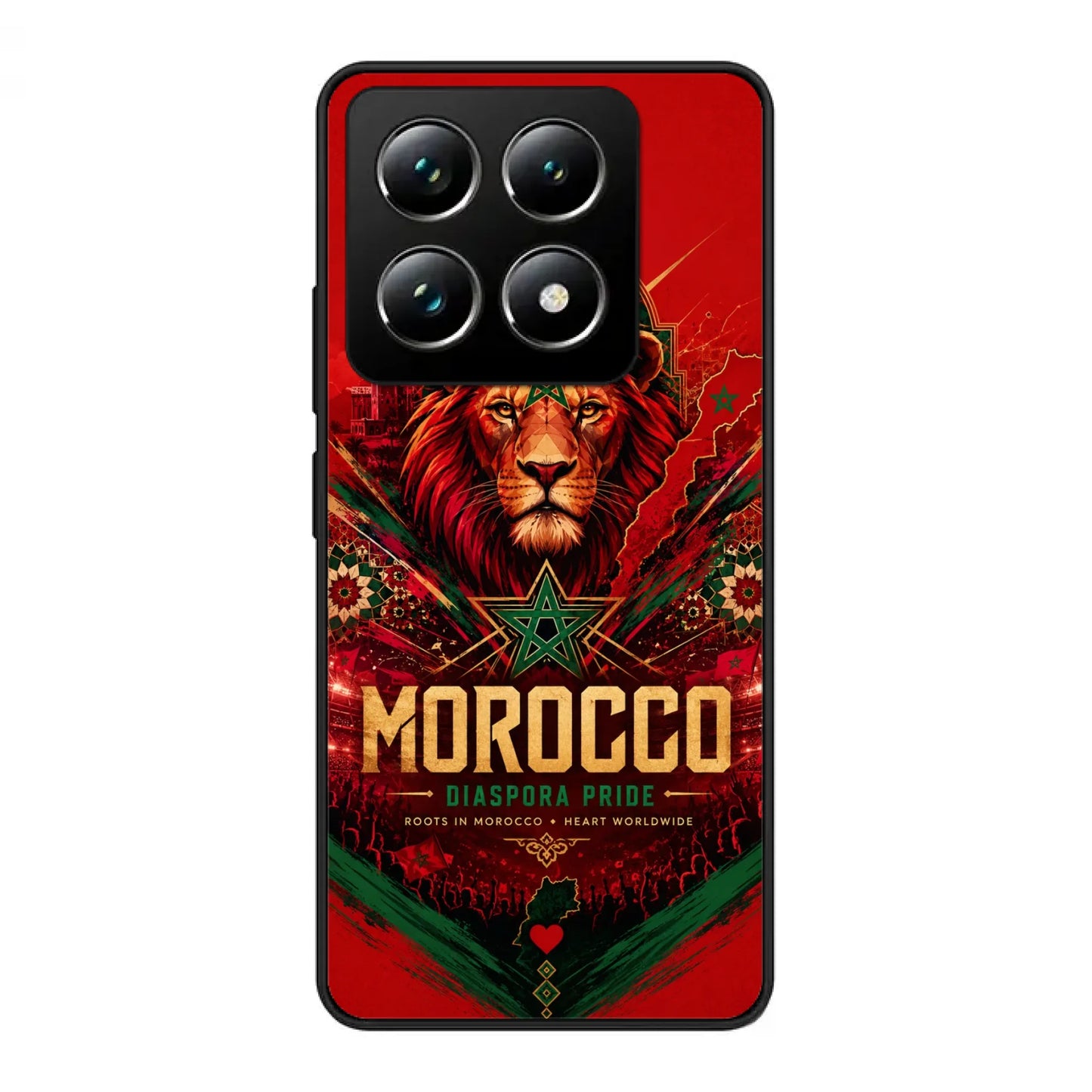 Coque de téléphone football Coupe du Monde Fierté de la diaspora - Maroc