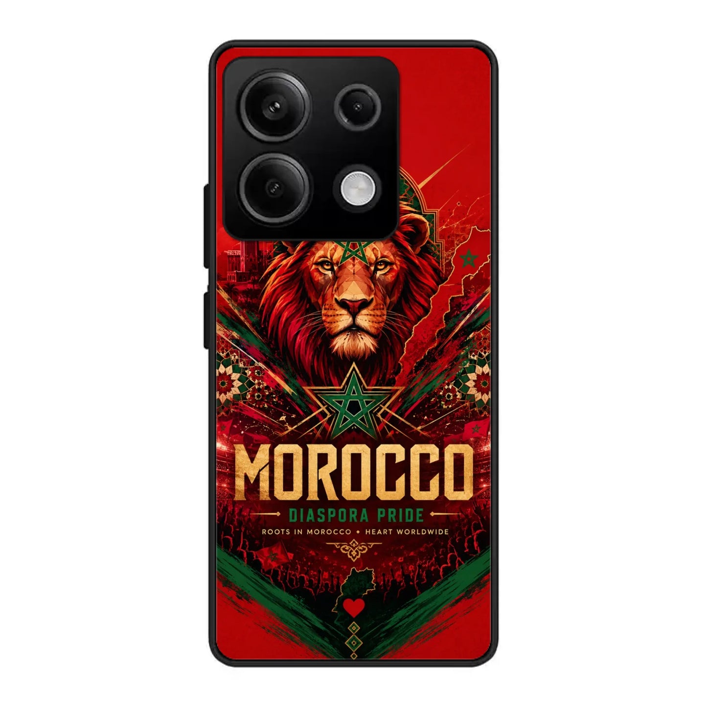 Coque de téléphone football Coupe du Monde Fierté de la diaspora - Maroc