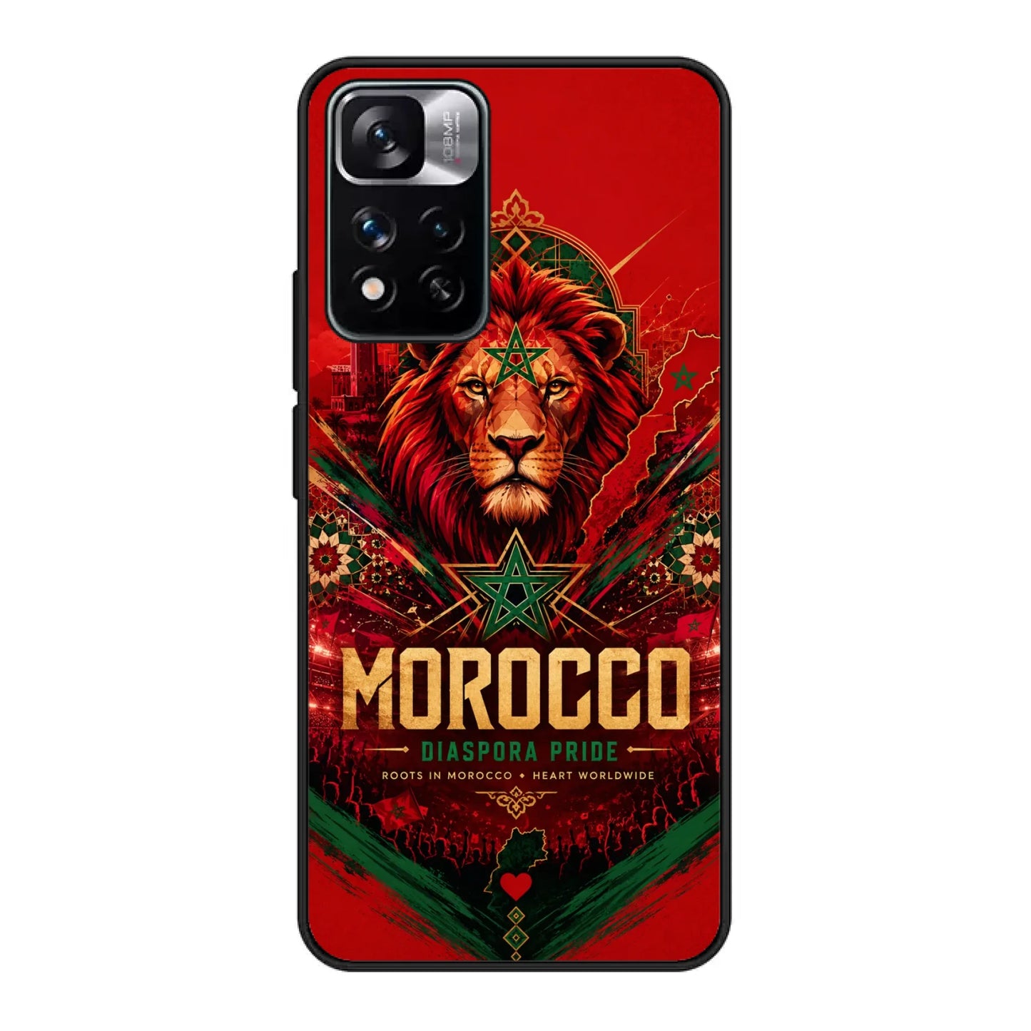Coque de téléphone football Coupe du Monde Fierté de la diaspora - Maroc