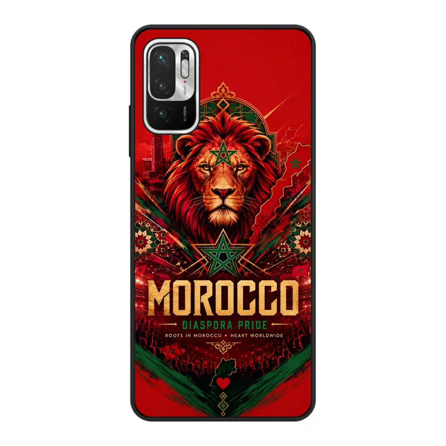 Coque de téléphone football Coupe du Monde Fierté de la diaspora - Maroc
