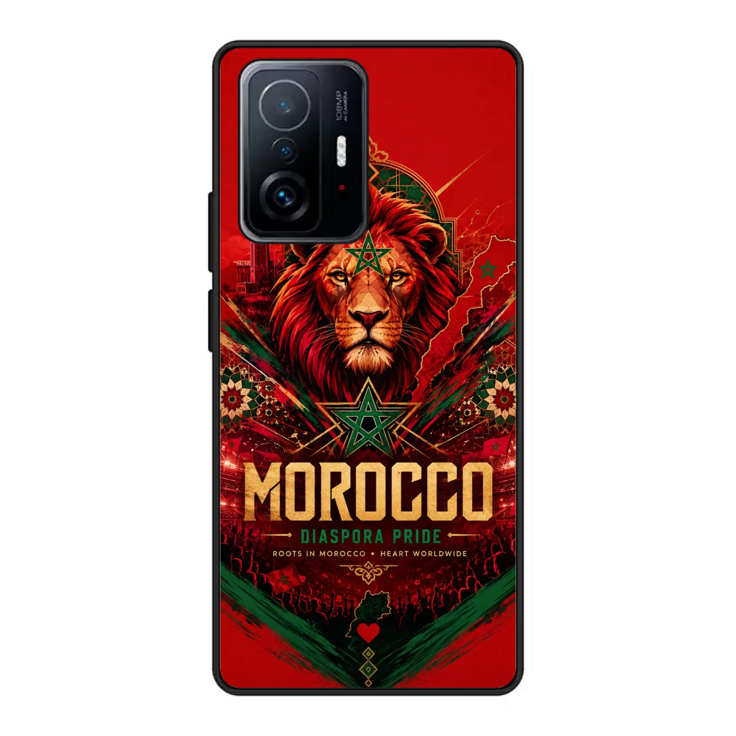 Coque de téléphone football Coupe du Monde Fierté de la diaspora - Maroc