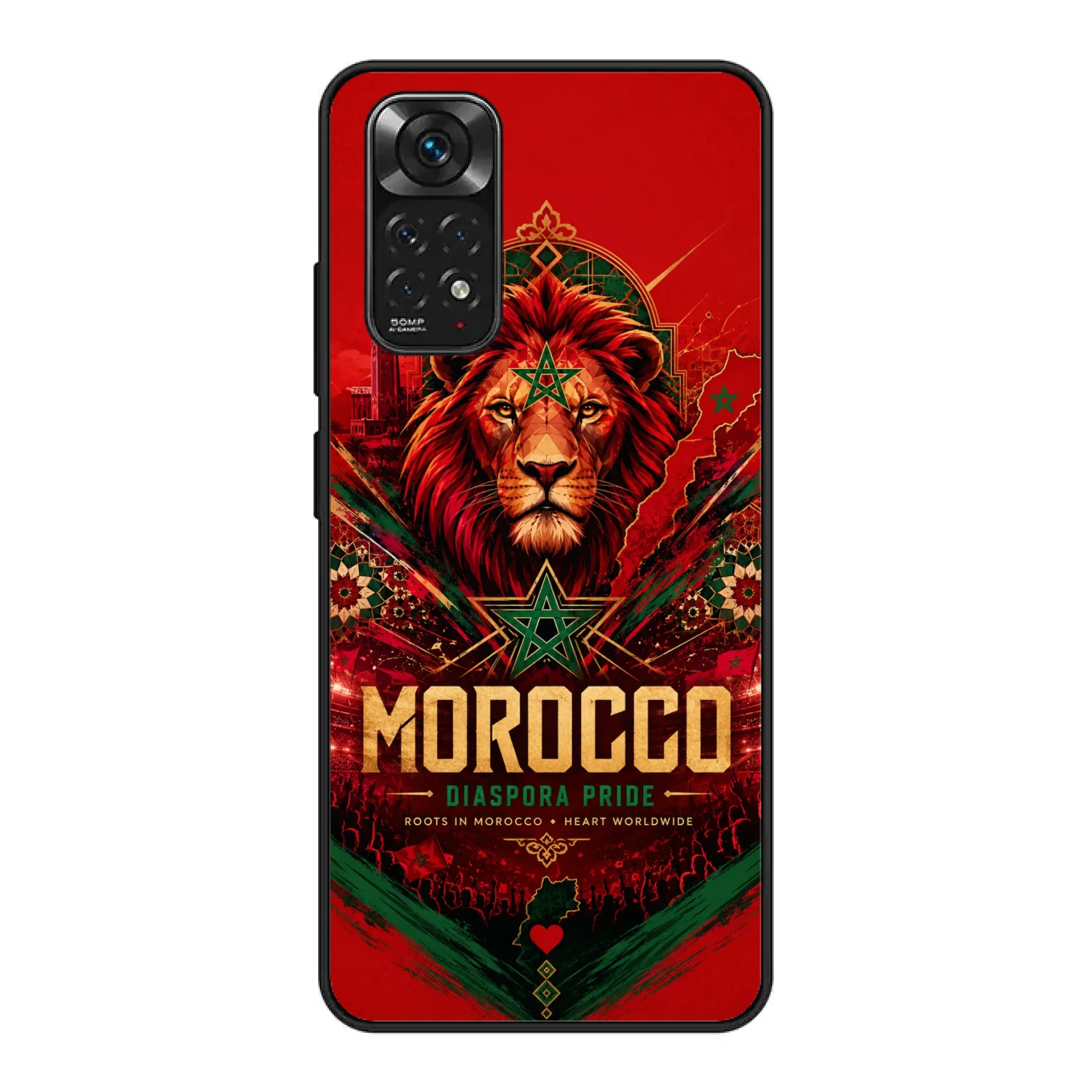 World Cup football phone case Diaspora Pride - Morocco