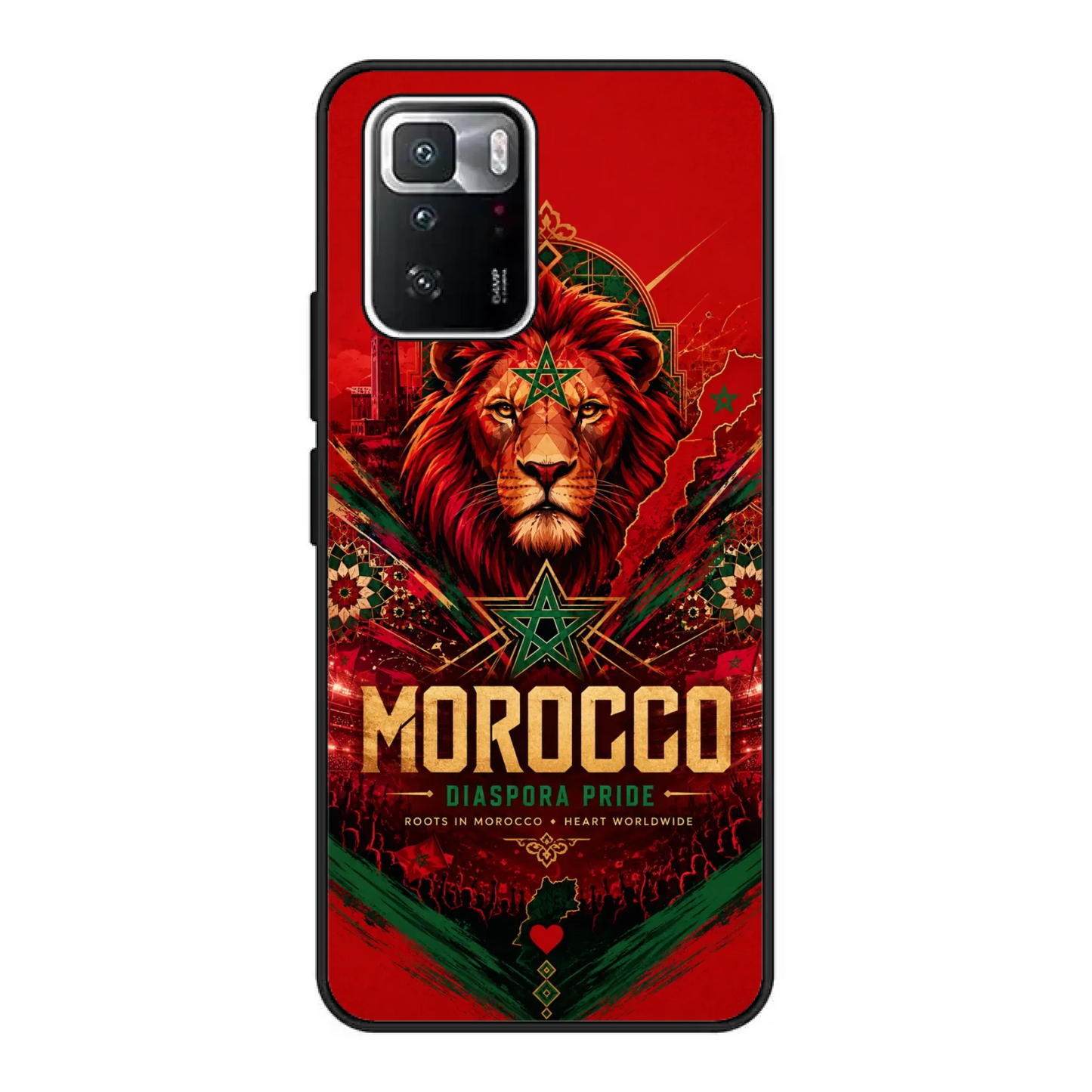 Coque de téléphone football Coupe du Monde Fierté de la diaspora - Maroc
