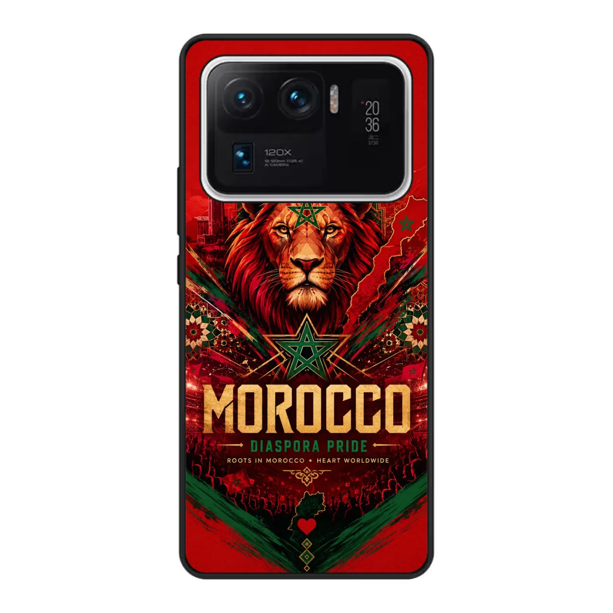 World Cup football phone case Diaspora Pride - Morocco