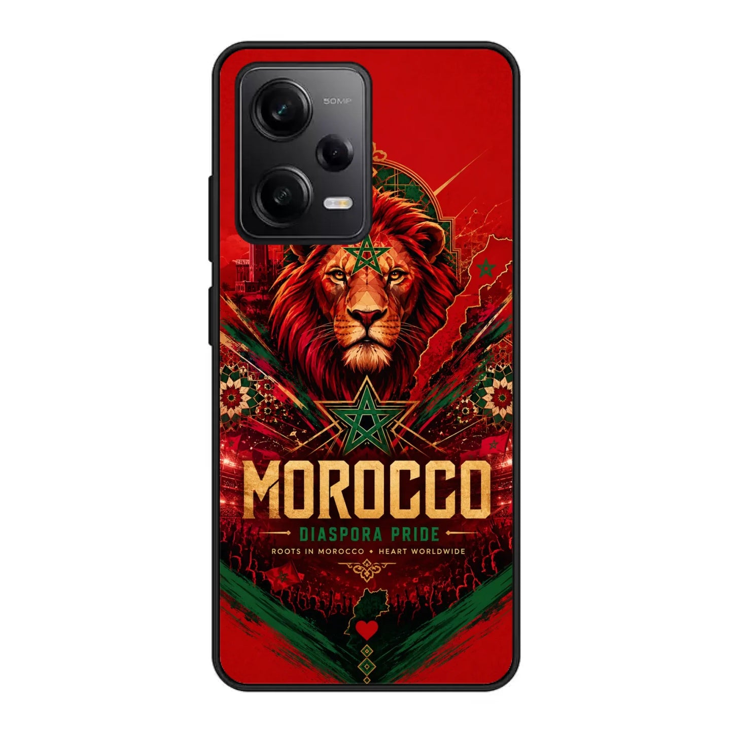Coque de téléphone football Coupe du Monde Fierté de la diaspora - Maroc