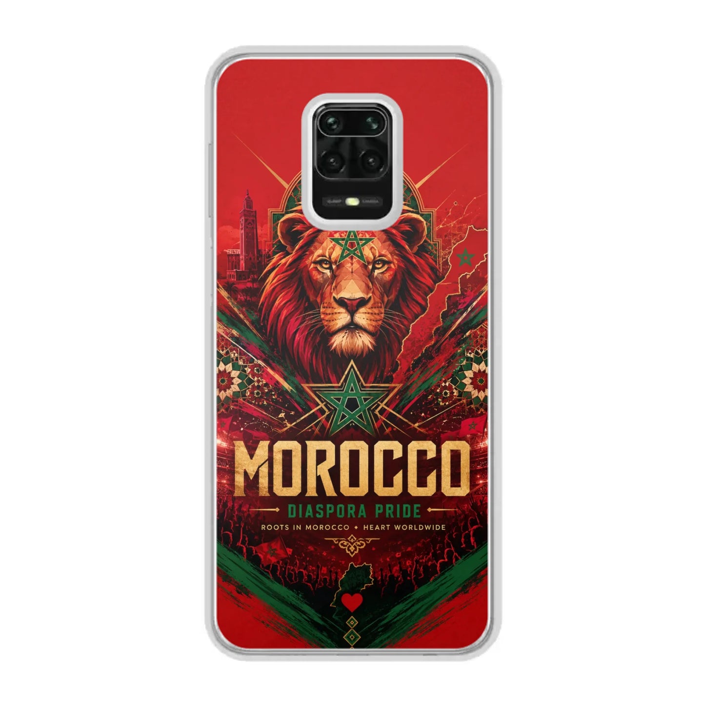 Coque de téléphone football Coupe du Monde Fierté de la diaspora - Maroc