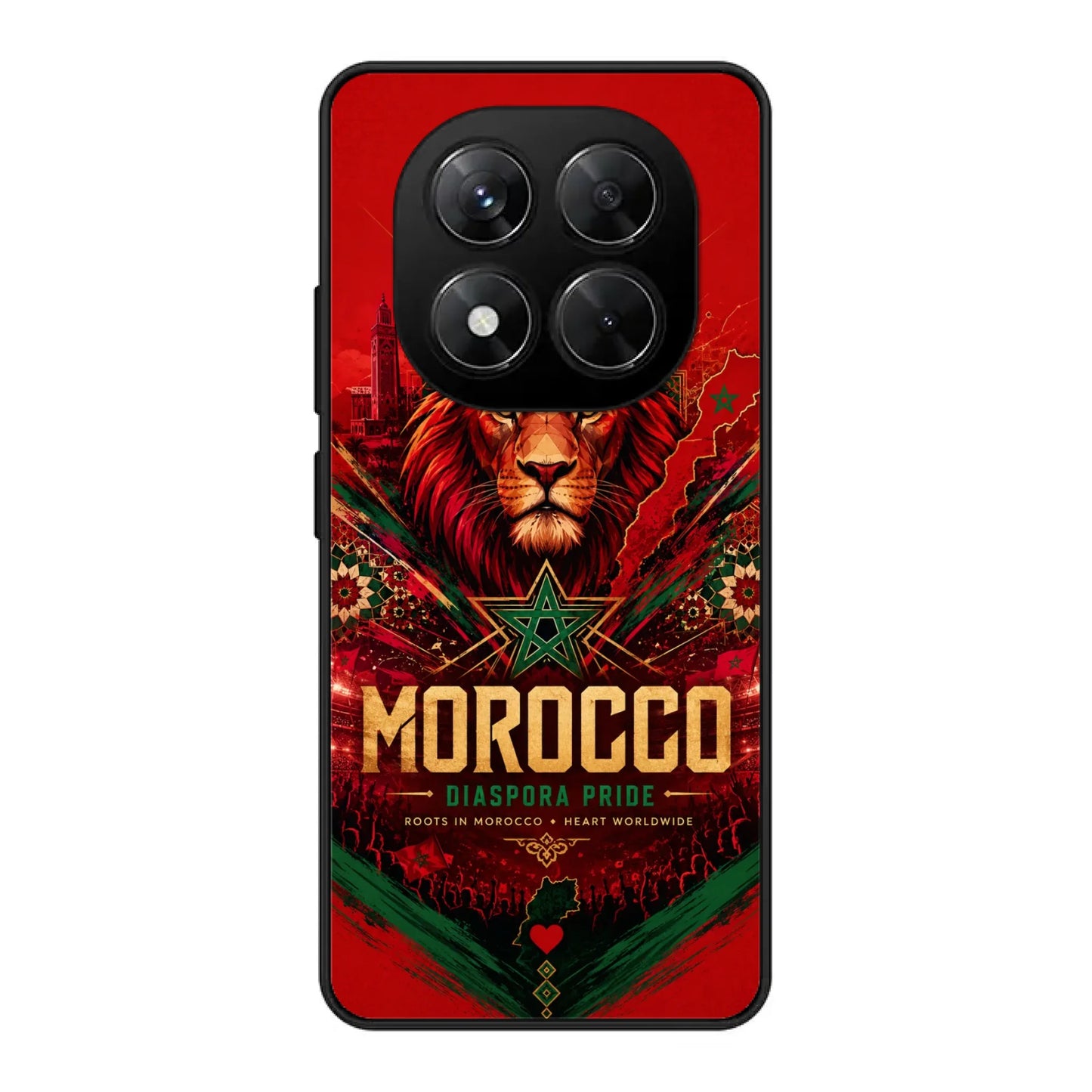 Coque de téléphone football Coupe du Monde Fierté de la diaspora - Maroc