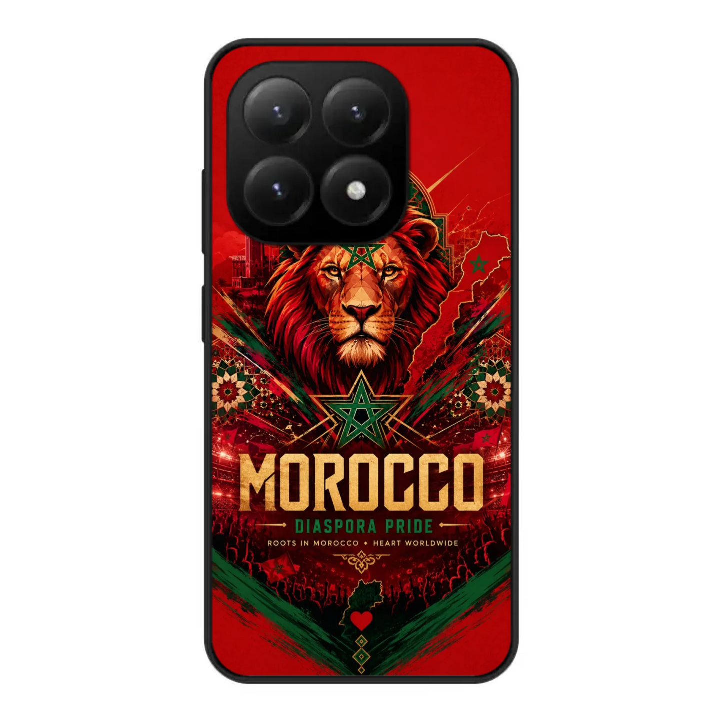 Coque de téléphone football Coupe du Monde Fierté de la diaspora - Maroc