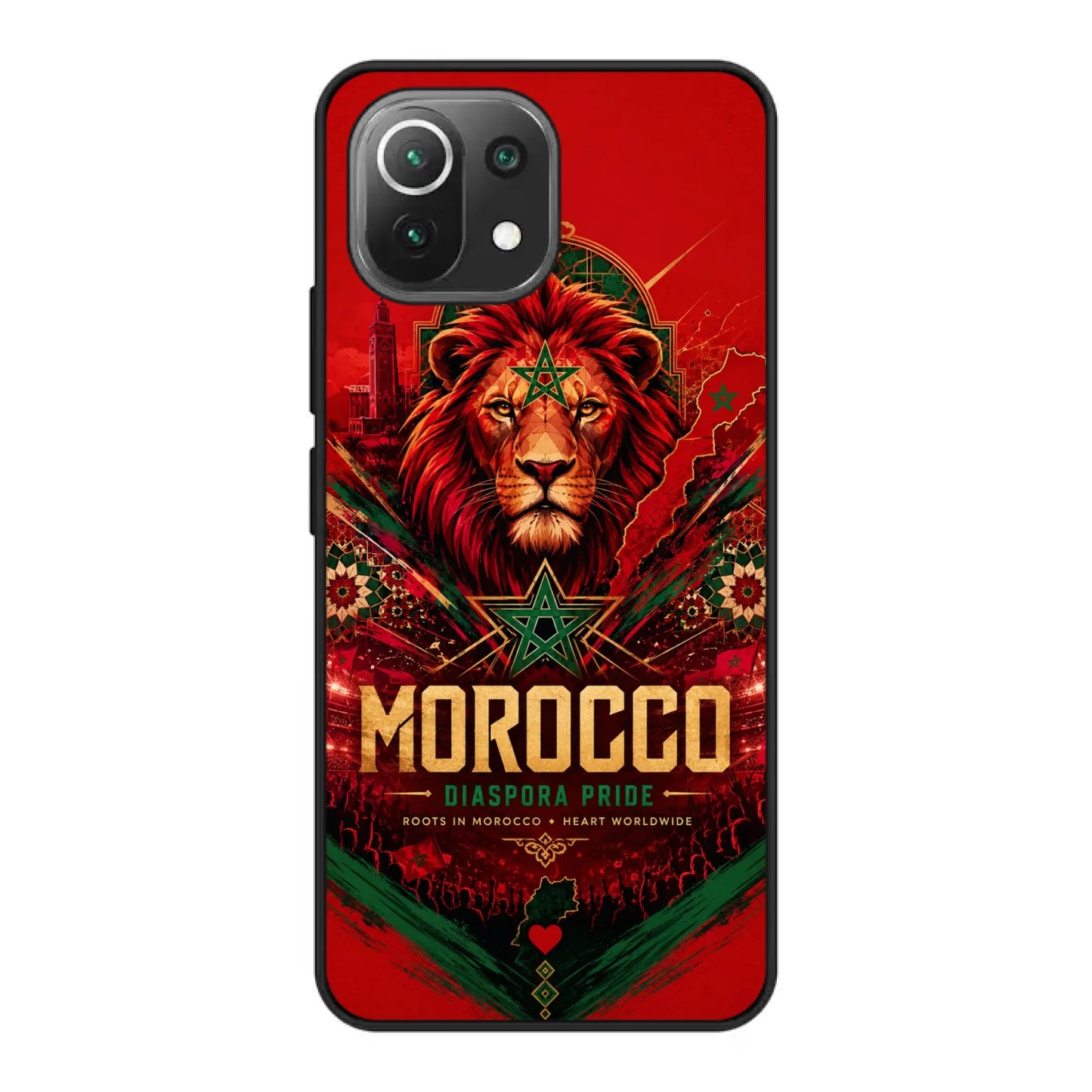 Coque de téléphone football Coupe du Monde Fierté de la diaspora - Maroc