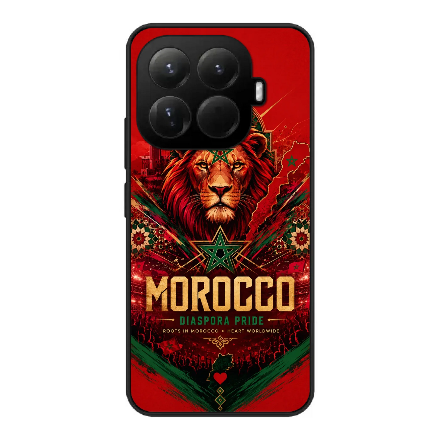 Coque de téléphone football Coupe du Monde Fierté de la diaspora - Maroc