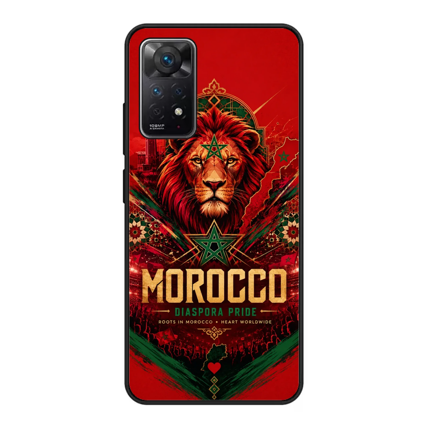Coque de téléphone football Coupe du Monde Fierté de la diaspora - Maroc