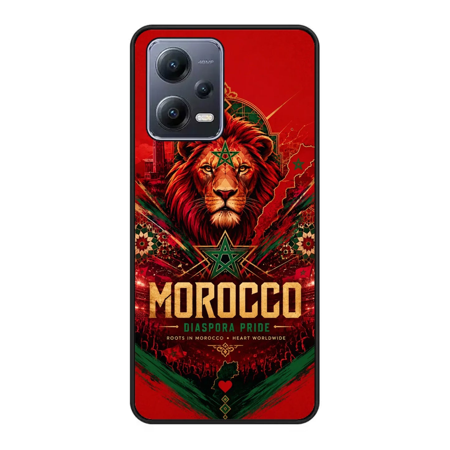 Coque de téléphone football Coupe du Monde Fierté de la diaspora - Maroc
