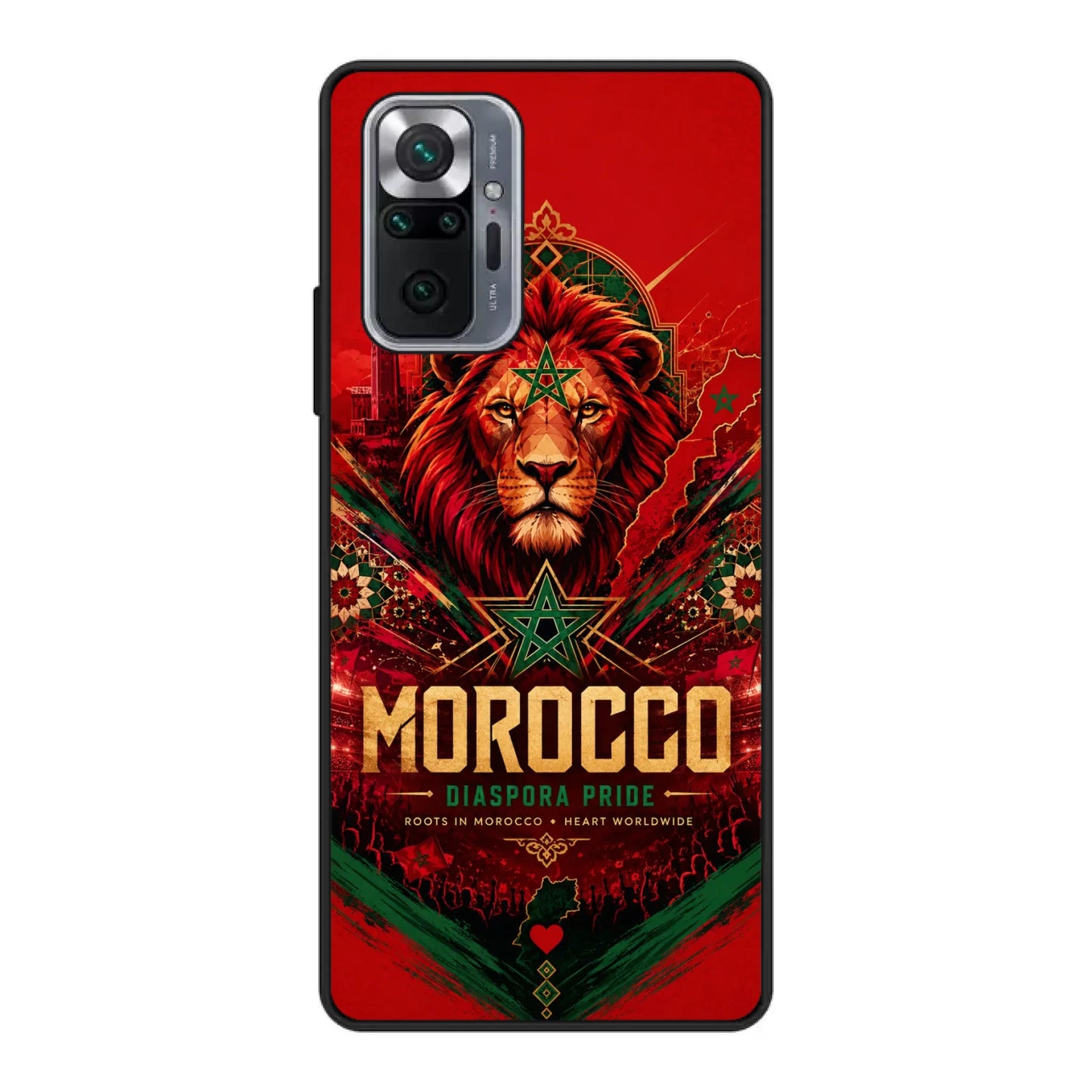 Coque de téléphone football Coupe du Monde Fierté de la diaspora - Maroc