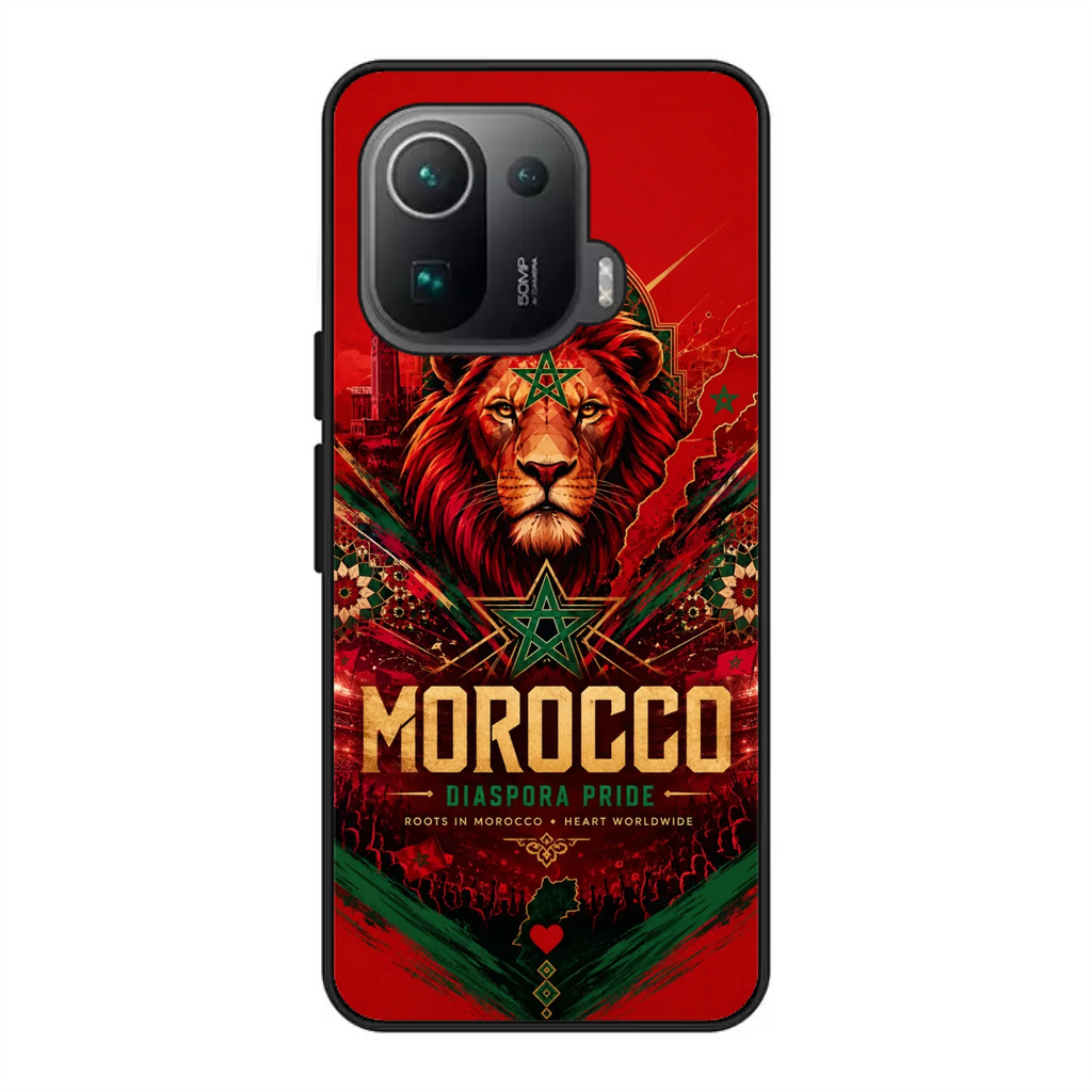 World Cup football phone case Diaspora Pride - Morocco