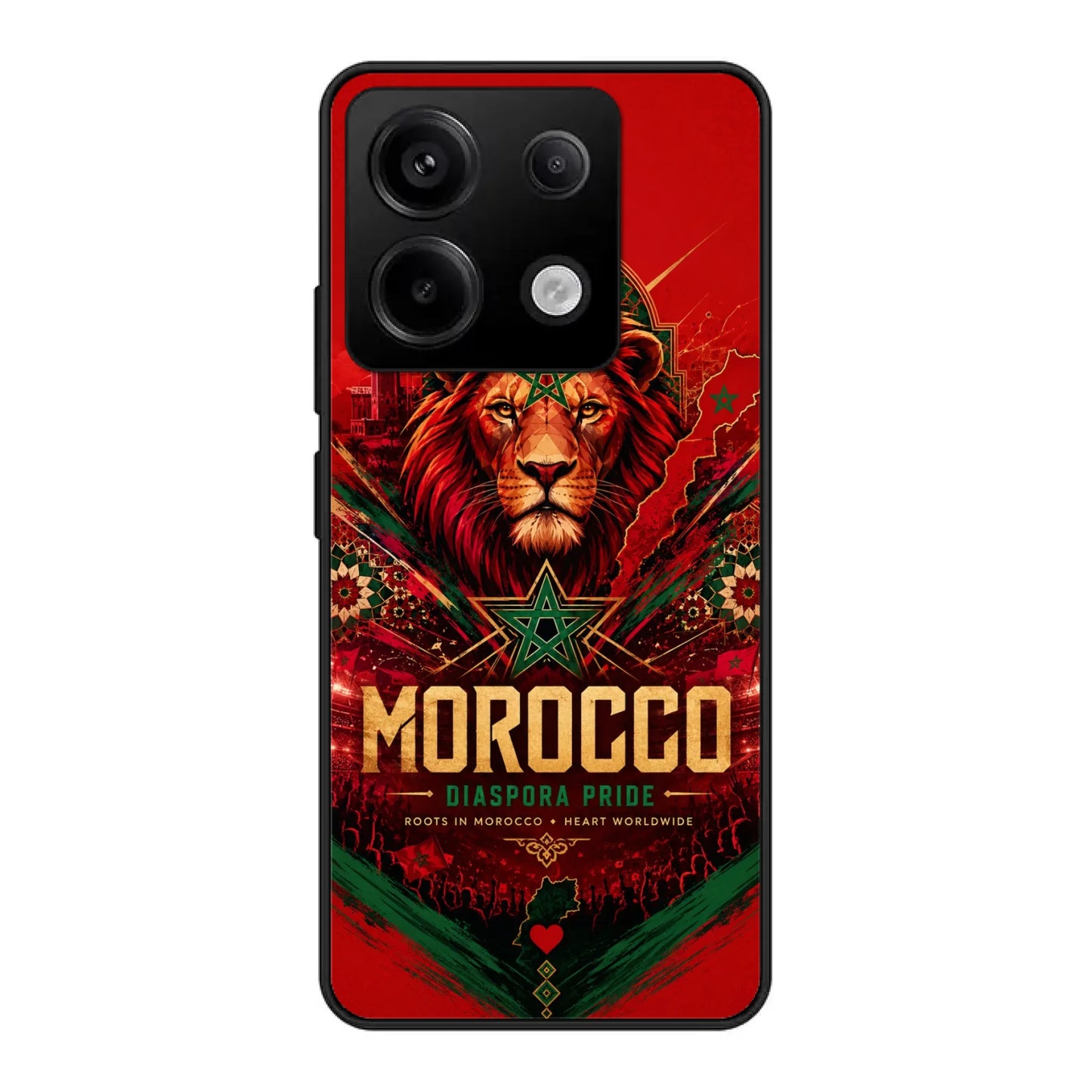 Coque de téléphone football Coupe du Monde Fierté de la diaspora - Maroc