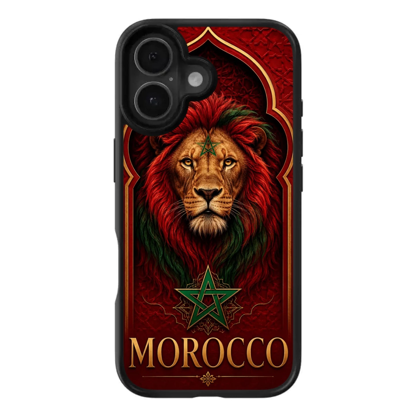 Funda de teléfono fútbol Mundial  León- Marruecos