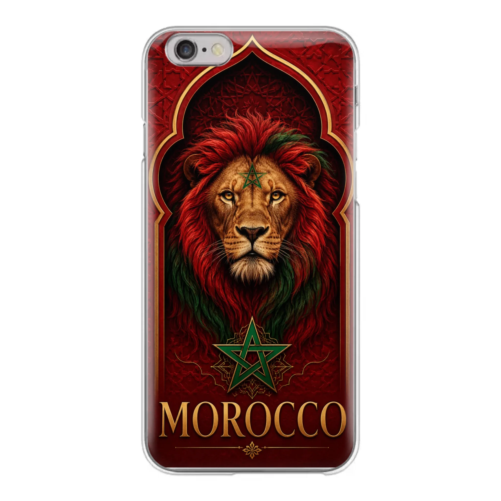 World Cup football phone case  Lion- Morocco