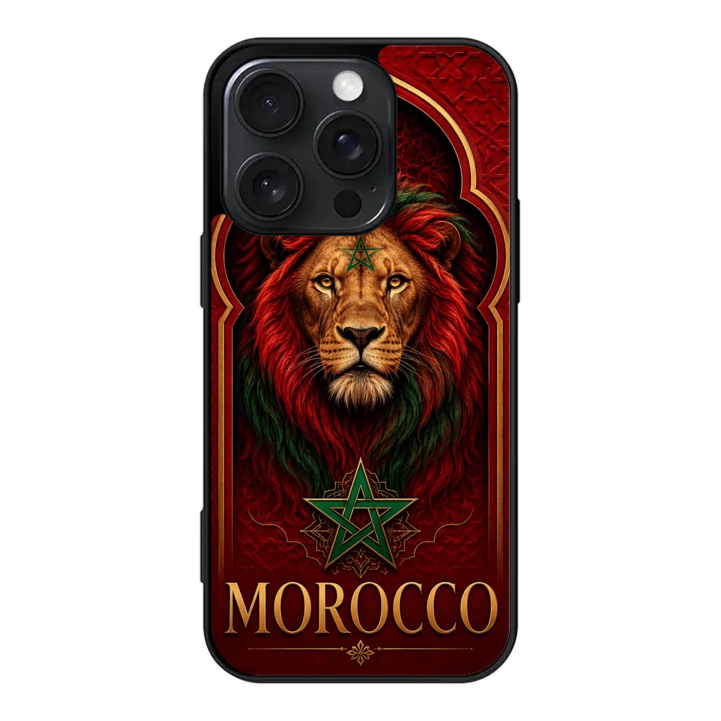 Funda de teléfono fútbol Mundial  León- Marruecos