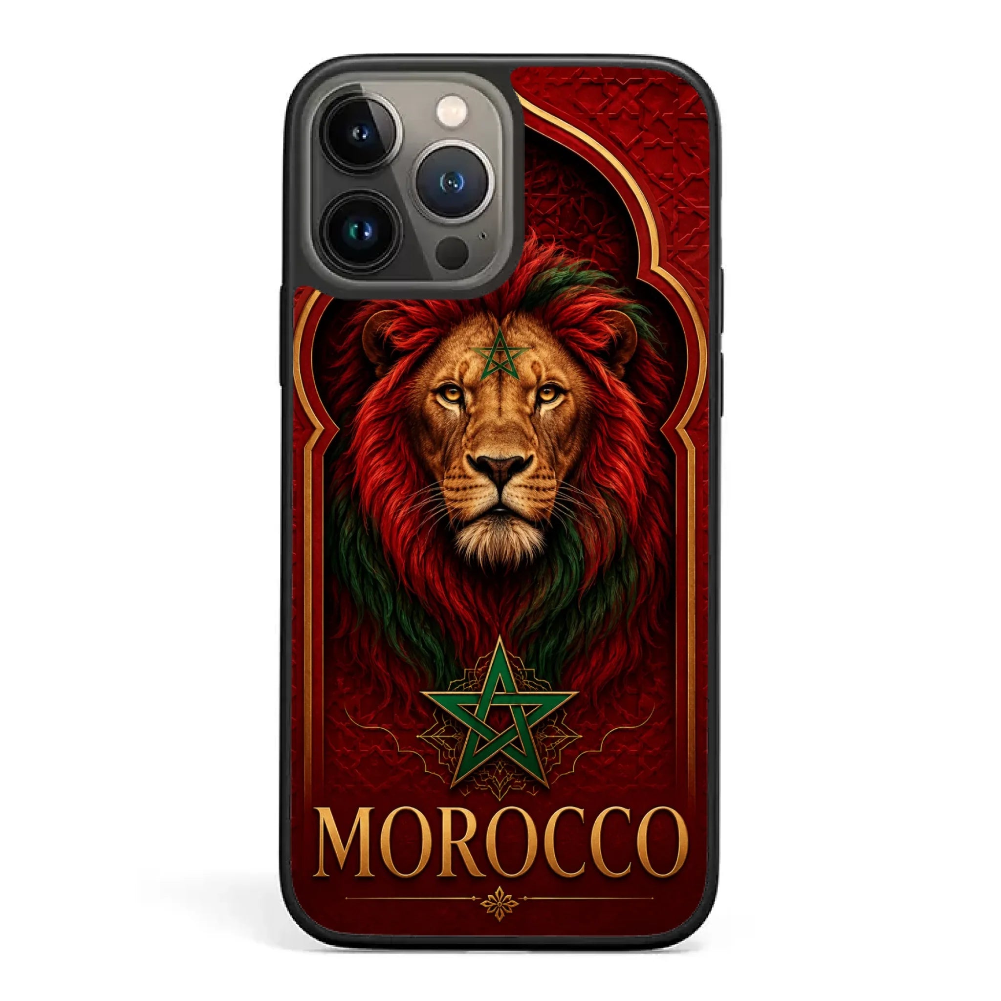 World Cup football phone case  Lion- Morocco