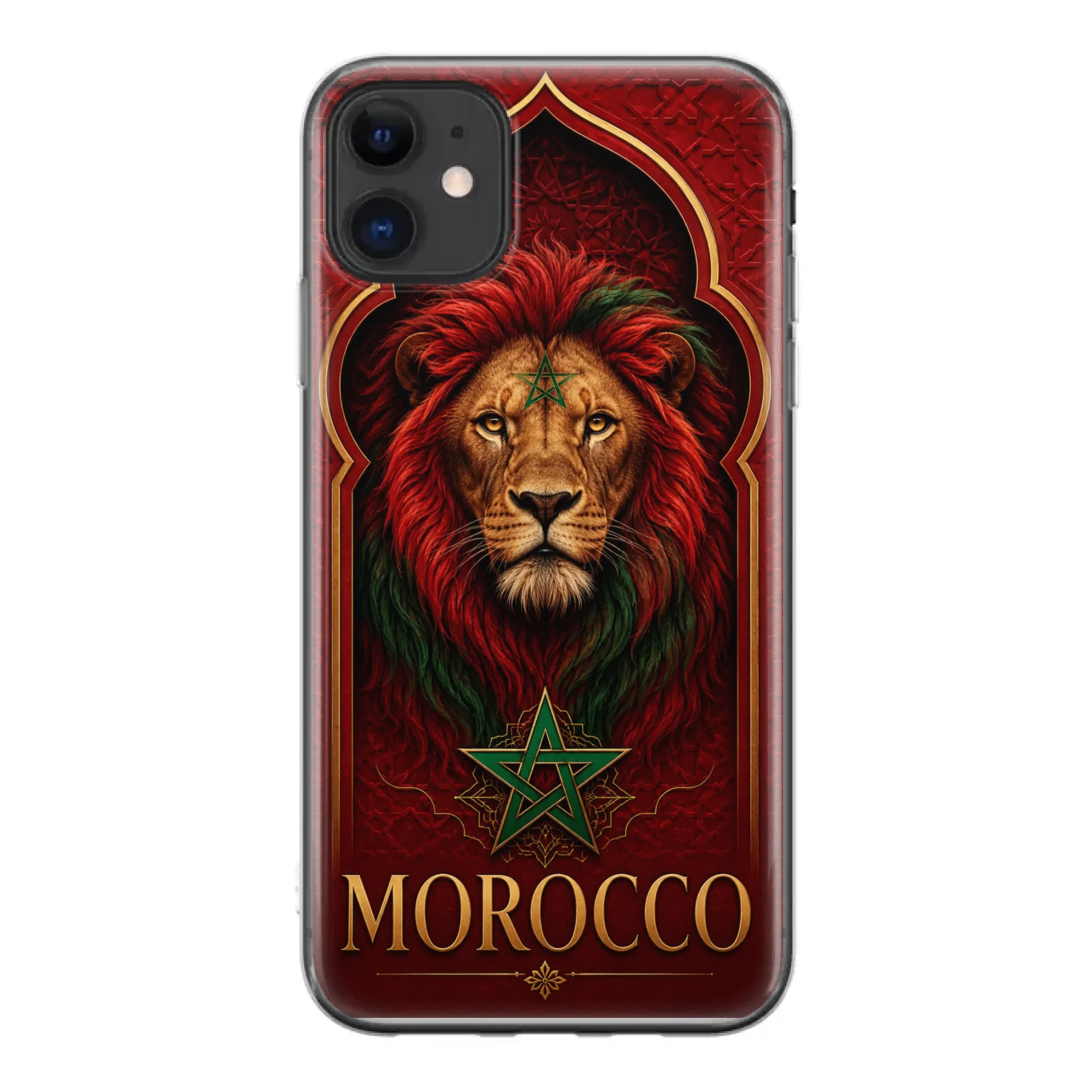 World Cup football phone case  Lion- Morocco