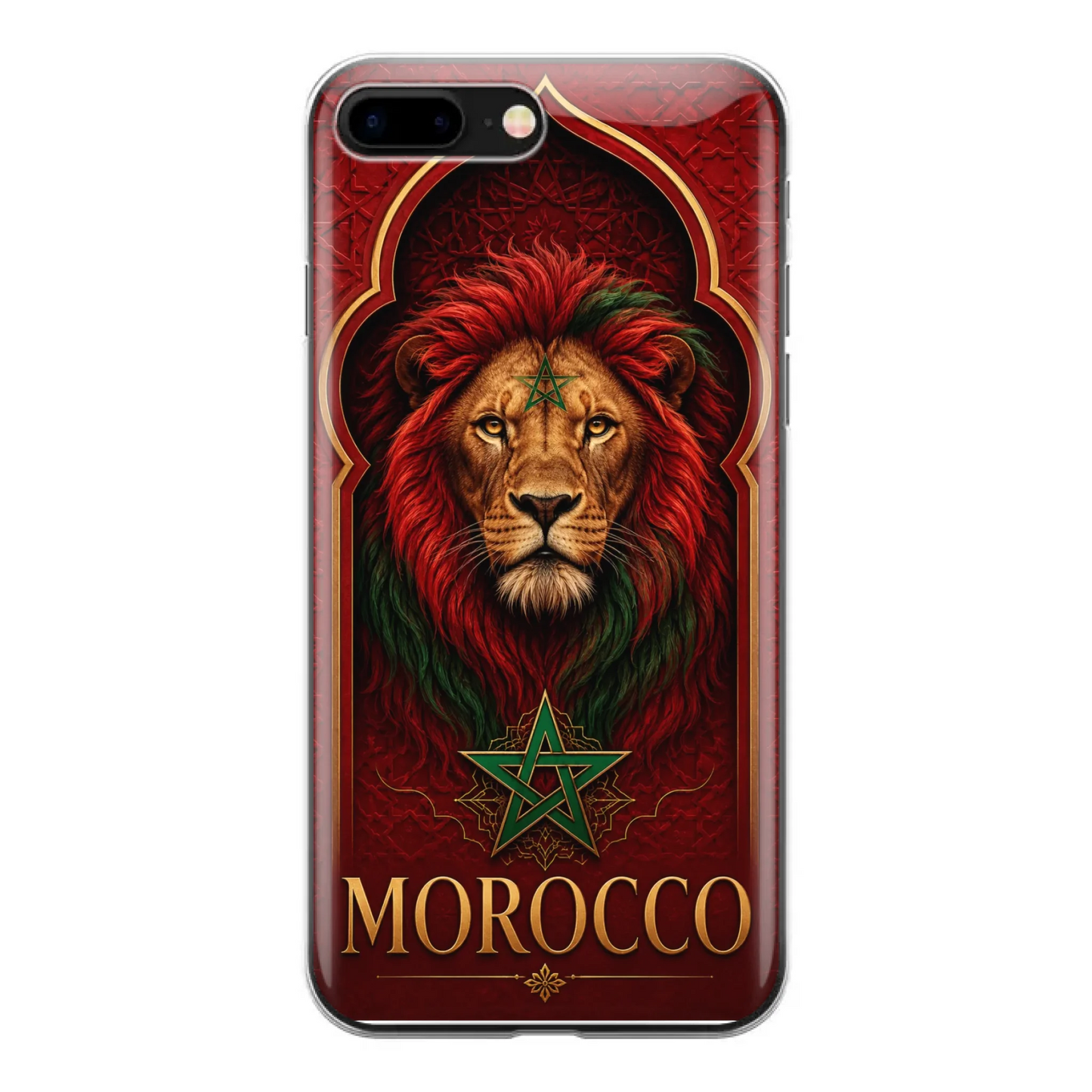 Funda de teléfono fútbol Mundial  León- Marruecos