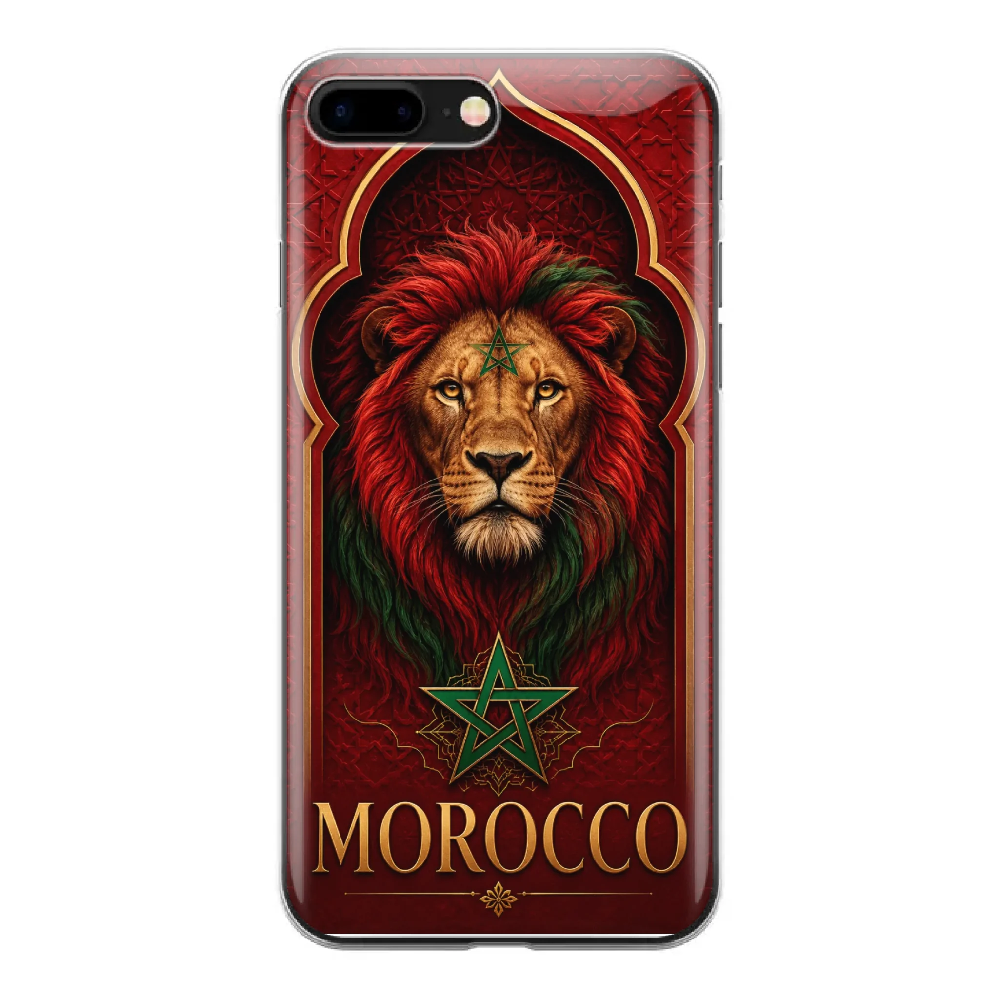 World Cup football phone case  Lion- Morocco