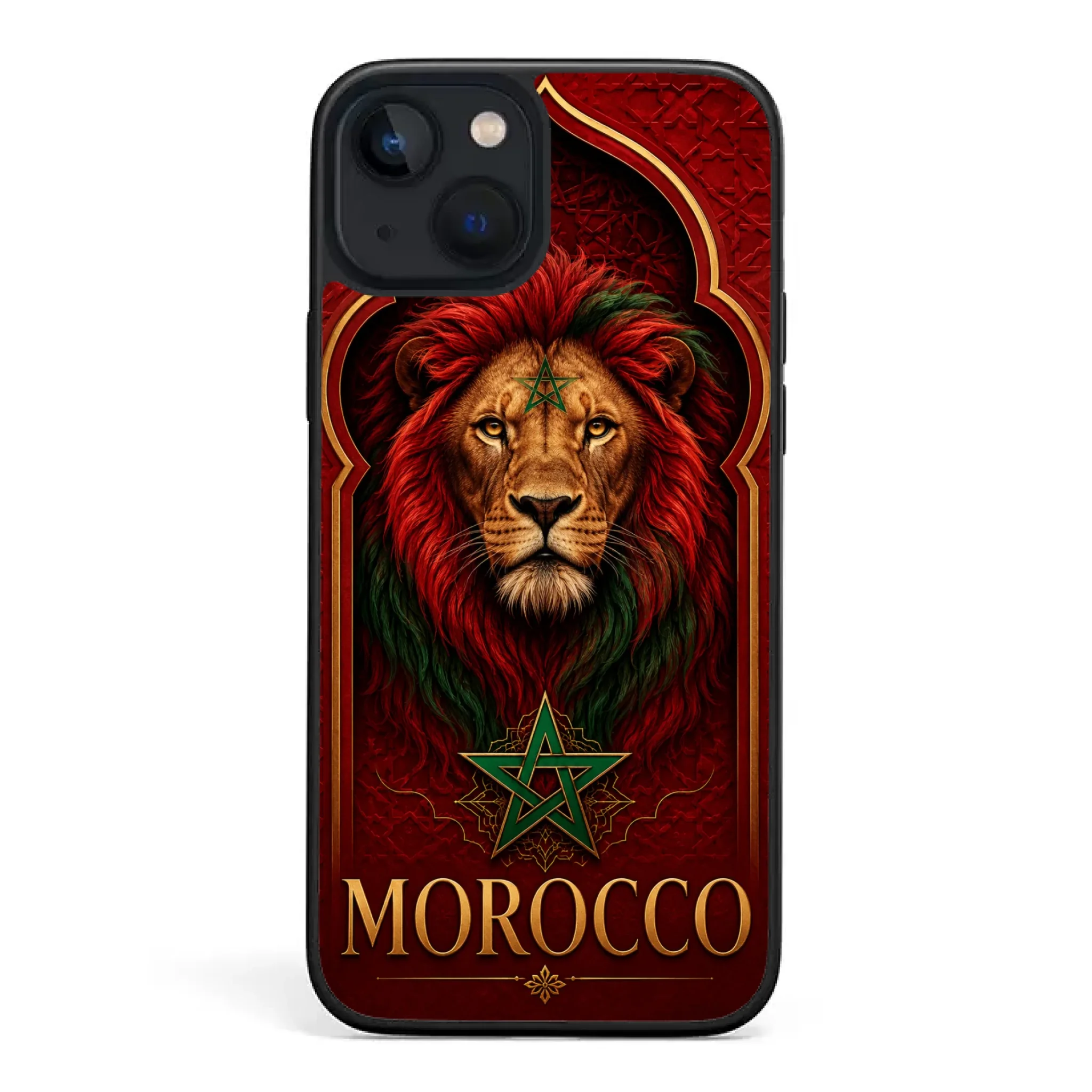 World Cup football phone case  Lion- Morocco