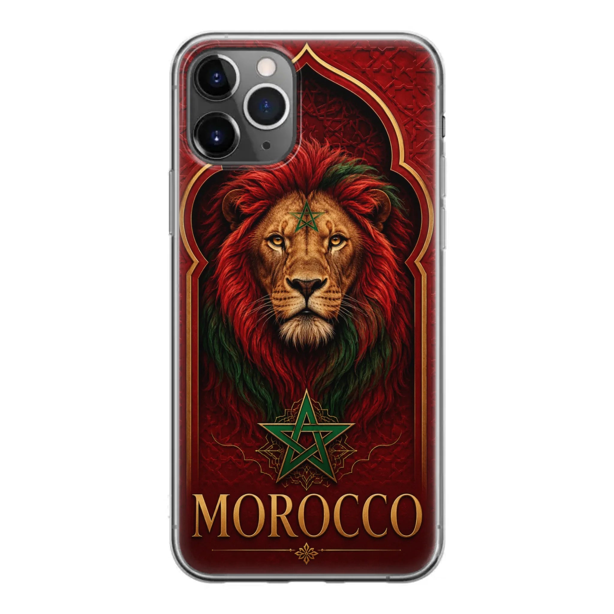 World Cup football phone case  Lion- Morocco