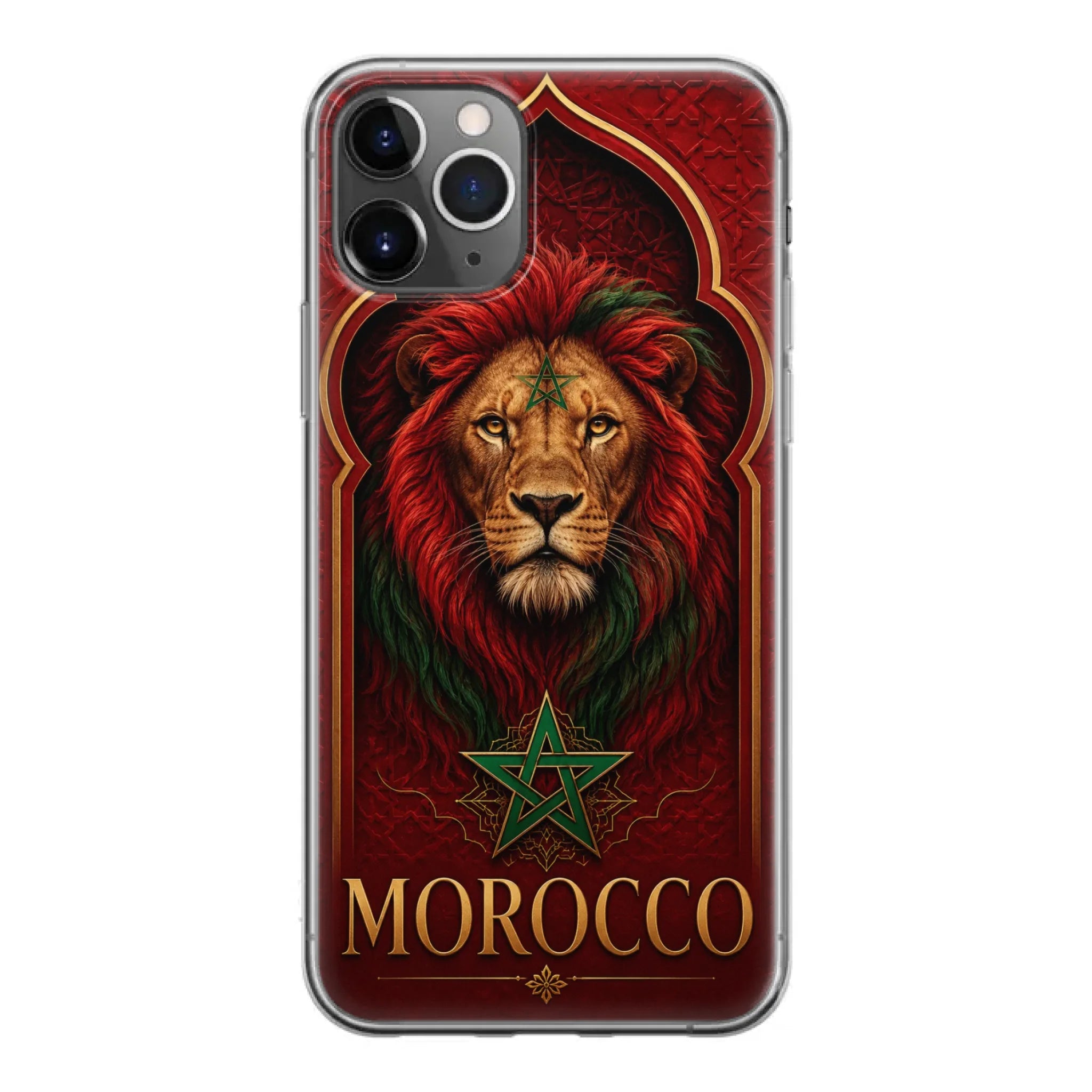 World Cup football phone case  Lion- Morocco