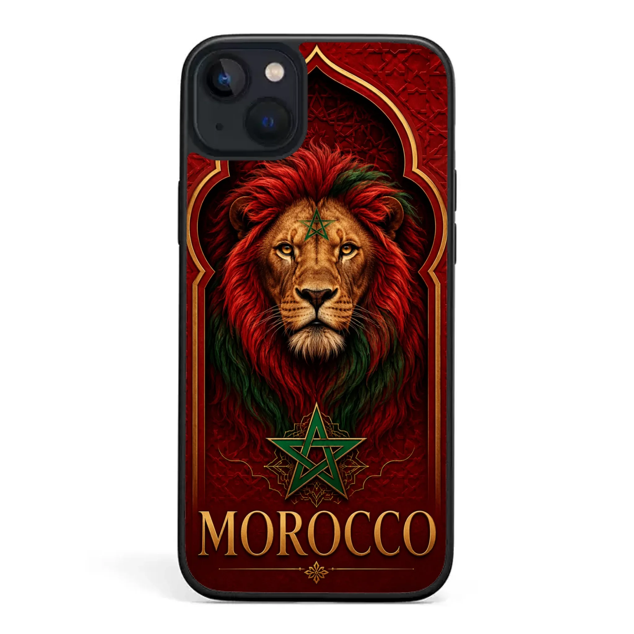 World Cup football phone case  Lion- Morocco
