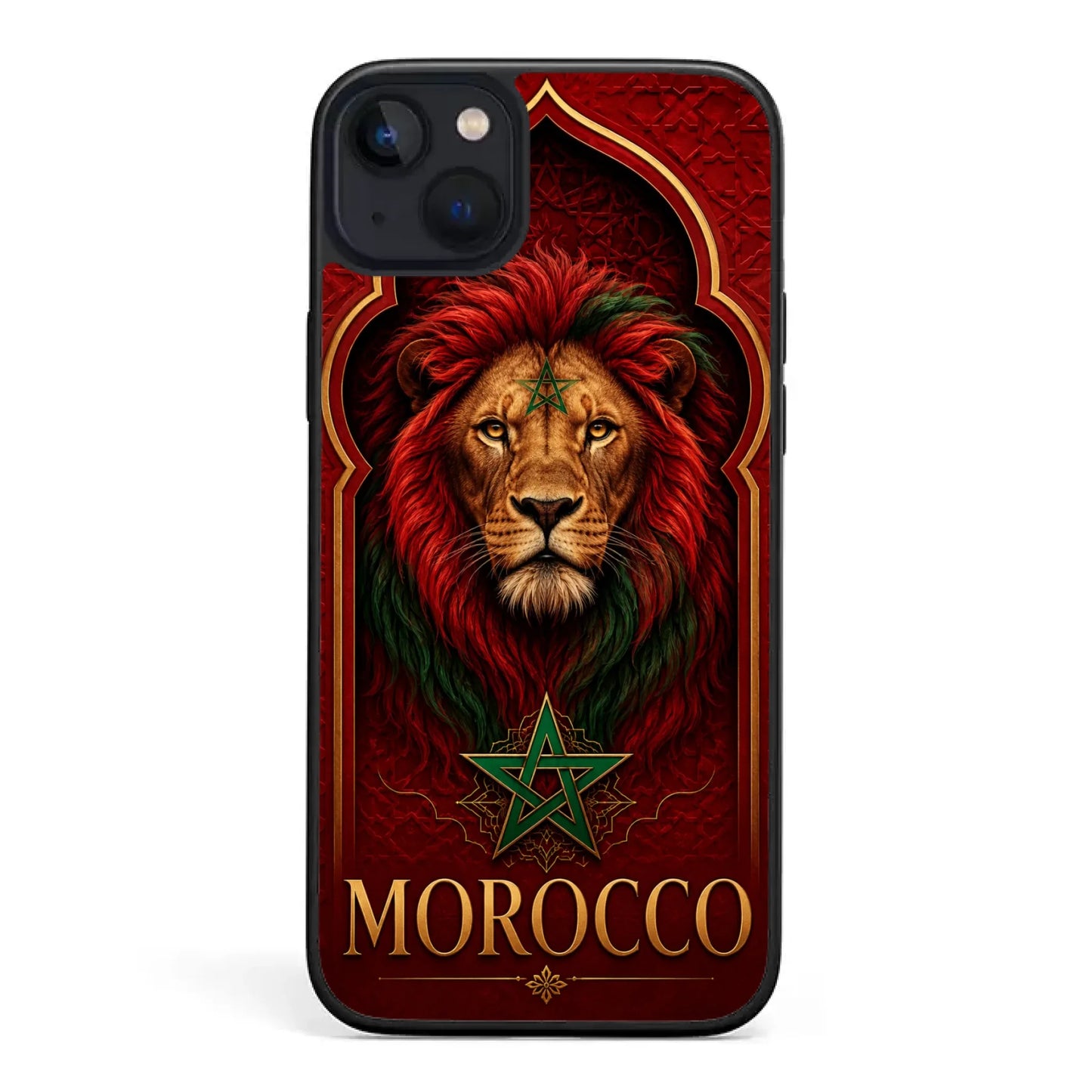Funda de teléfono fútbol Mundial  León- Marruecos