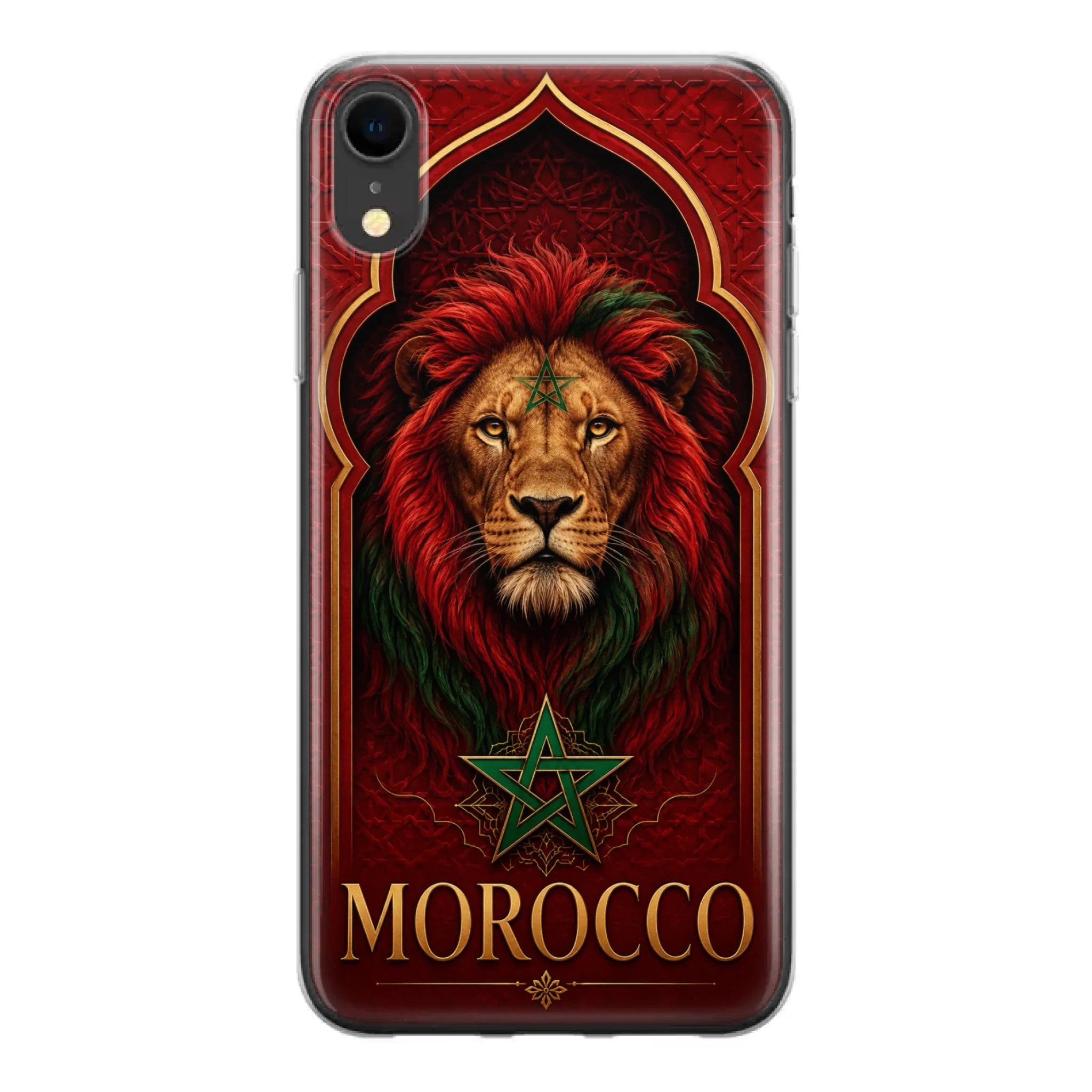 World Cup football phone case  Lion- Morocco