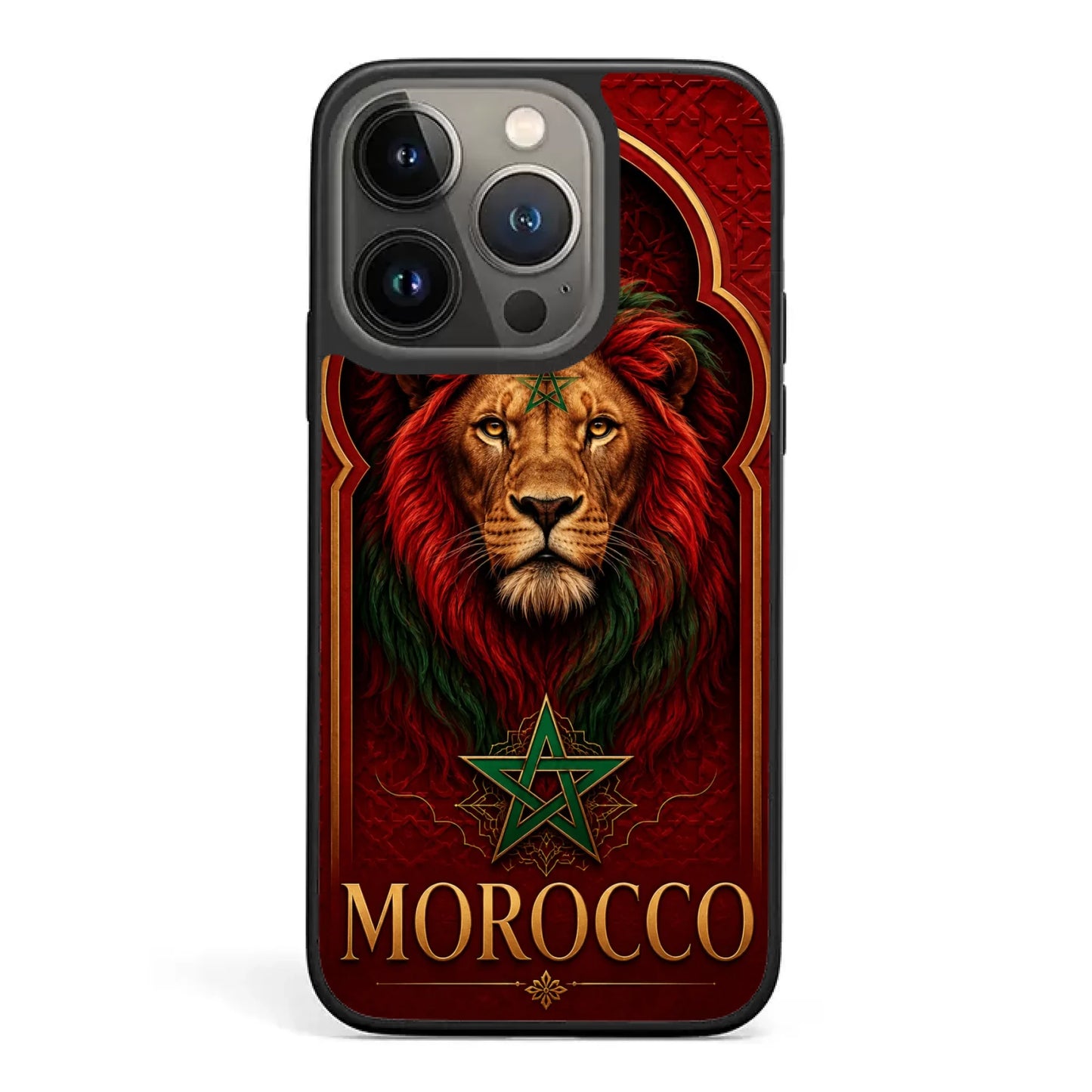 Funda de teléfono fútbol Mundial  León- Marruecos