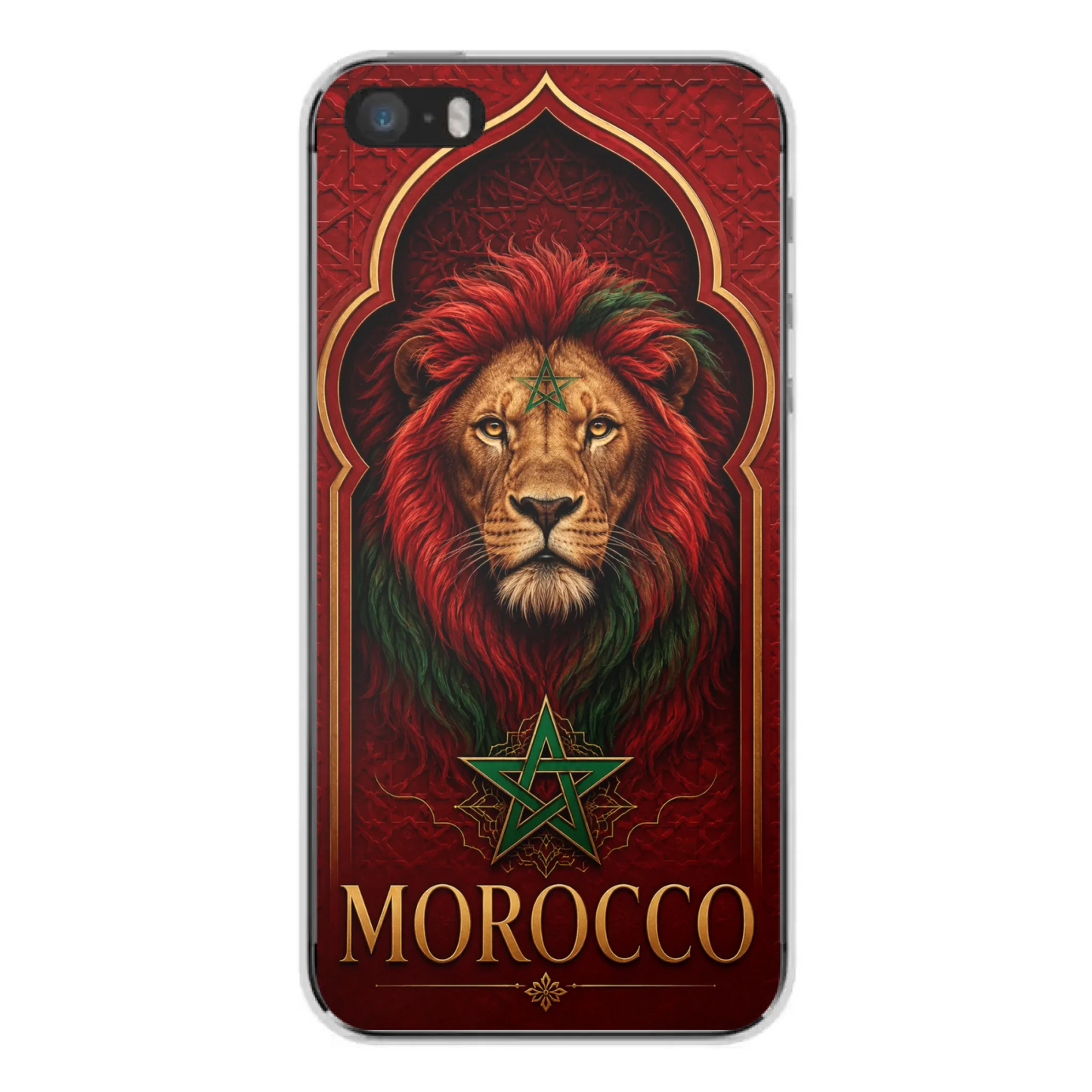 Funda de teléfono fútbol Mundial  León- Marruecos