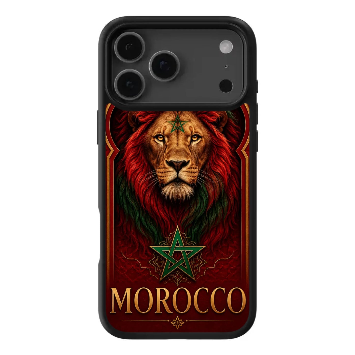 Funda de teléfono fútbol Mundial  León- Marruecos