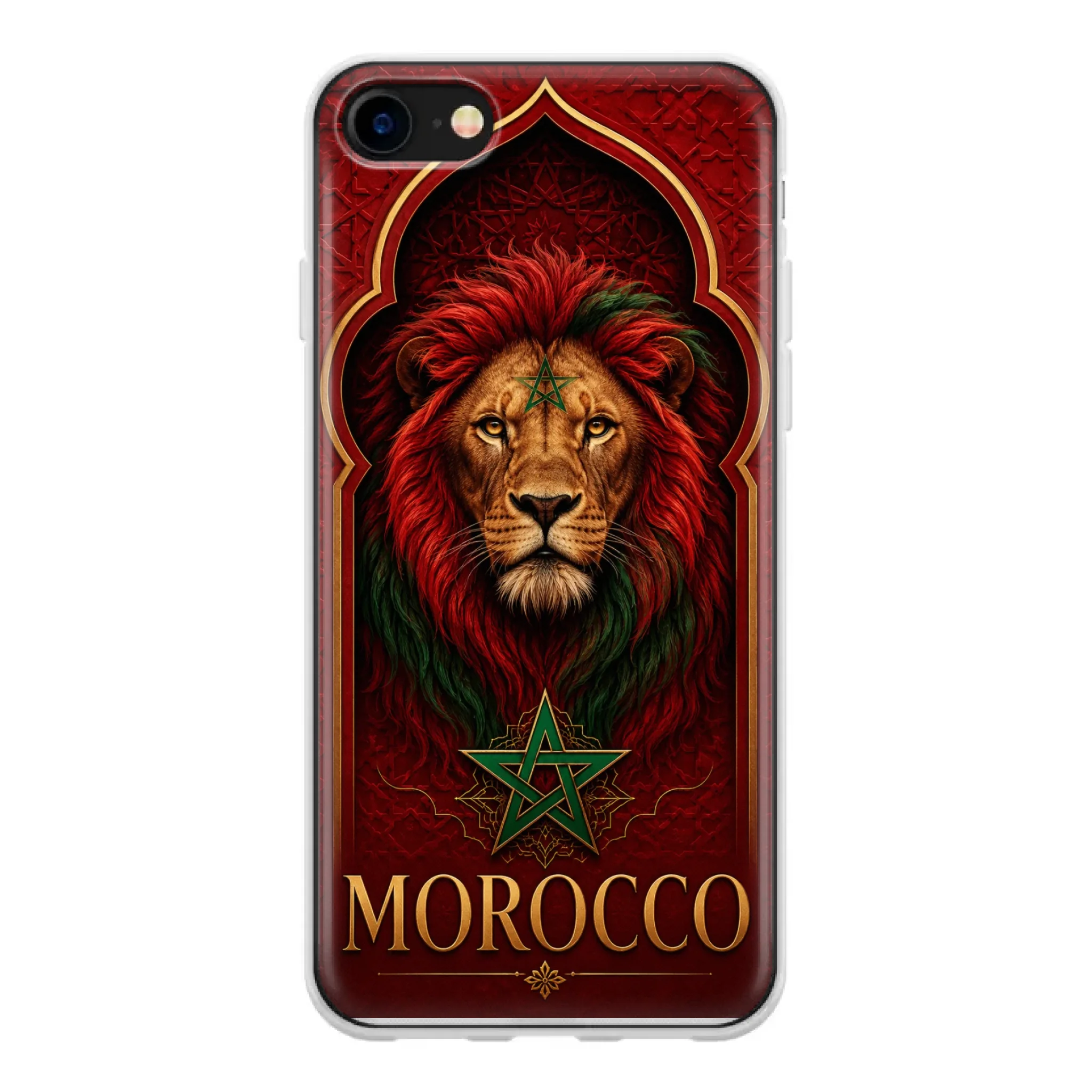 World Cup football phone case  Lion- Morocco