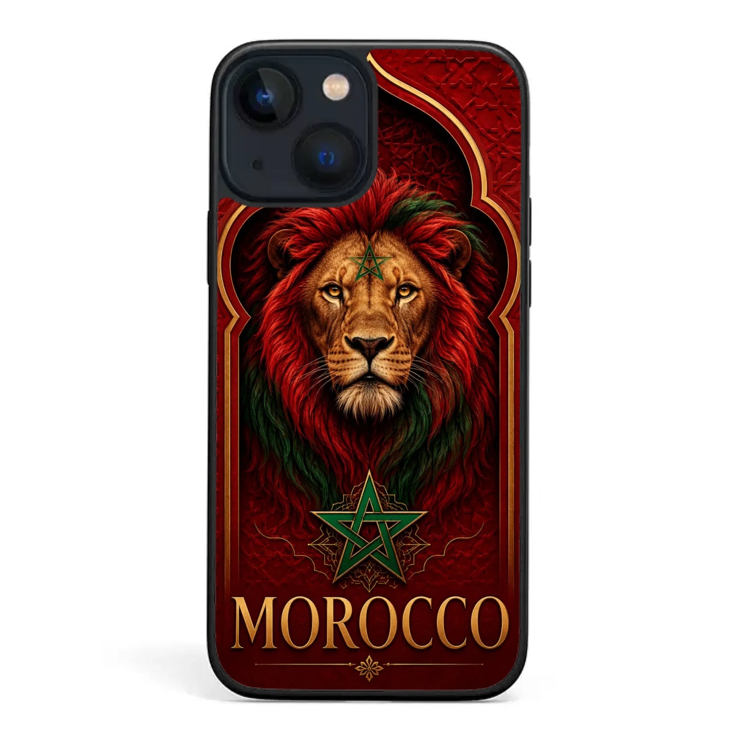 Funda de teléfono fútbol Mundial  León- Marruecos