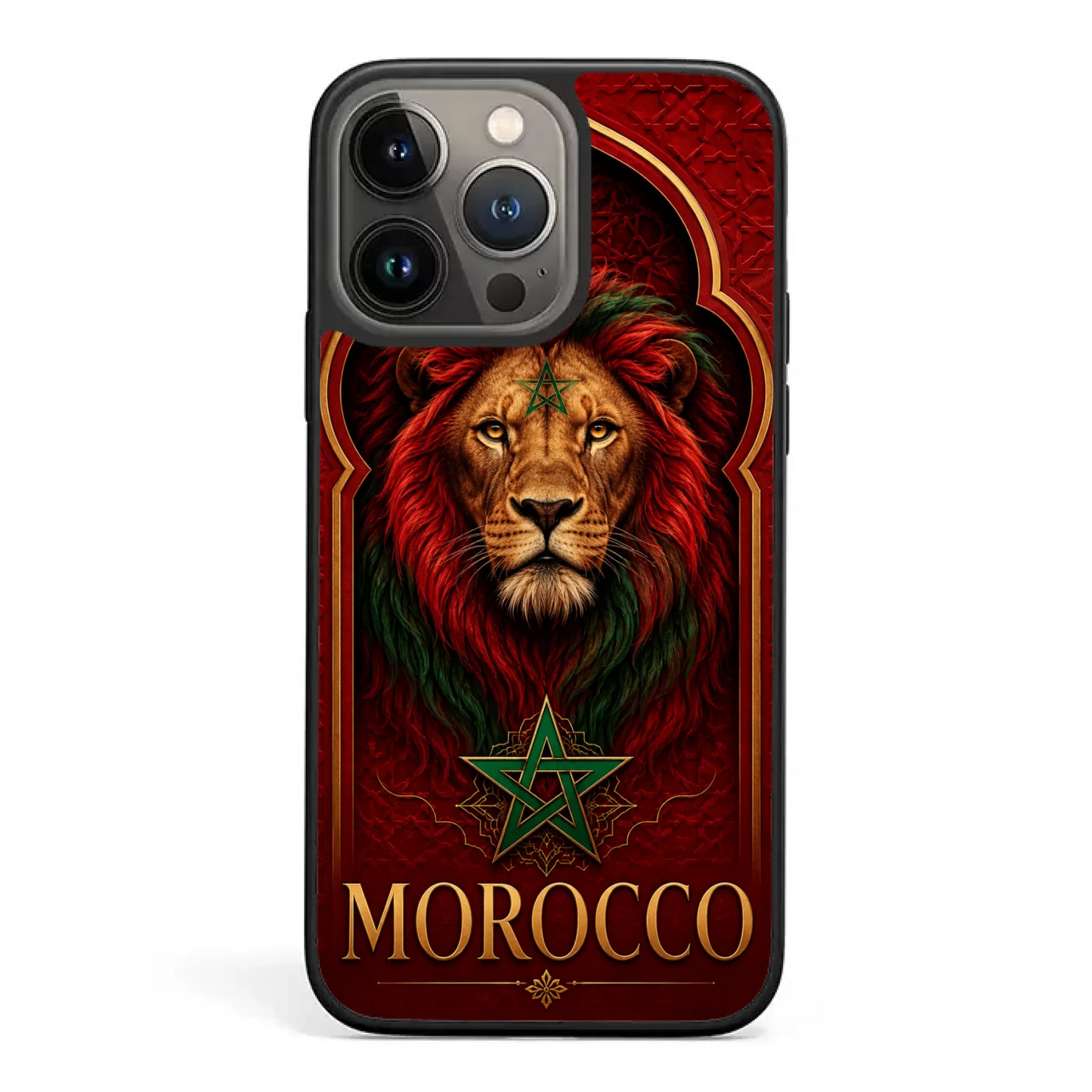 Funda de teléfono fútbol Mundial  León- Marruecos