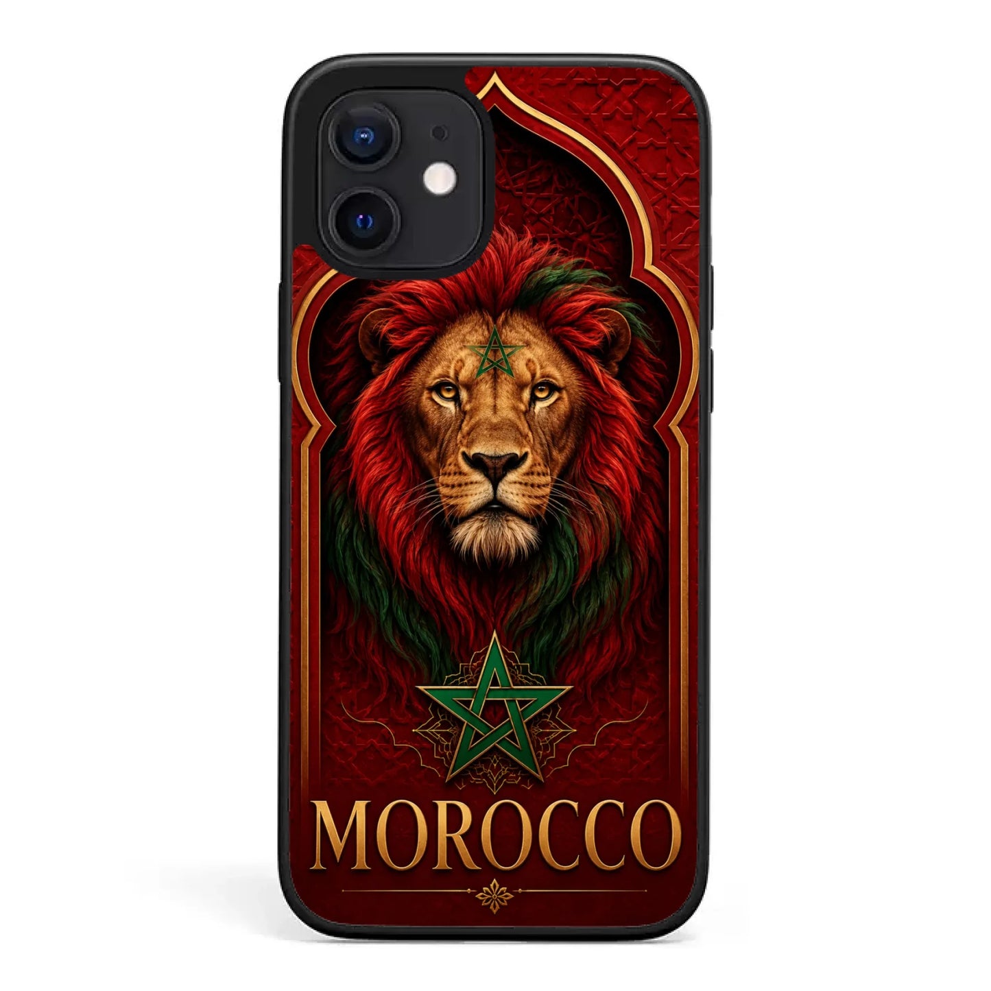 Funda de teléfono fútbol Mundial  León- Marruecos