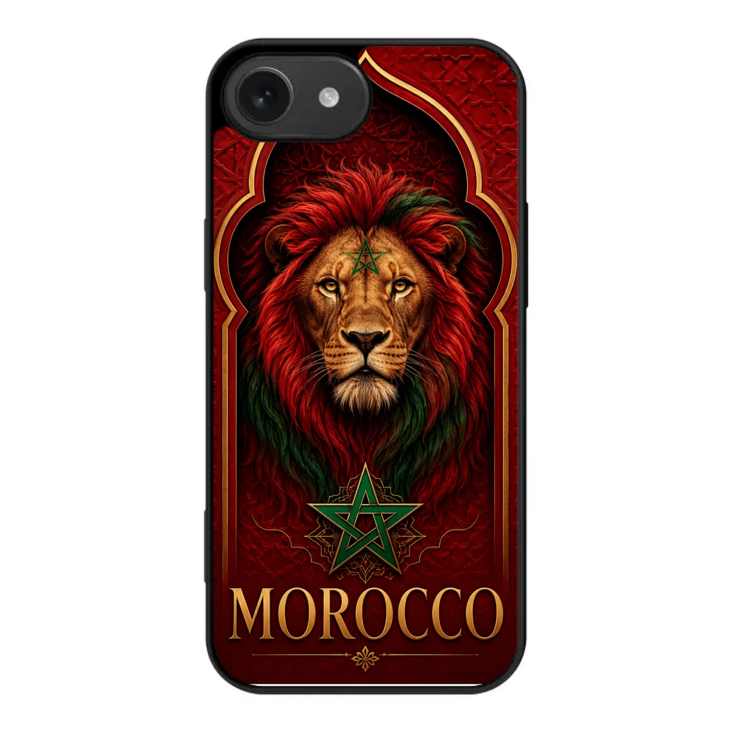 Funda de teléfono fútbol Mundial  León- Marruecos