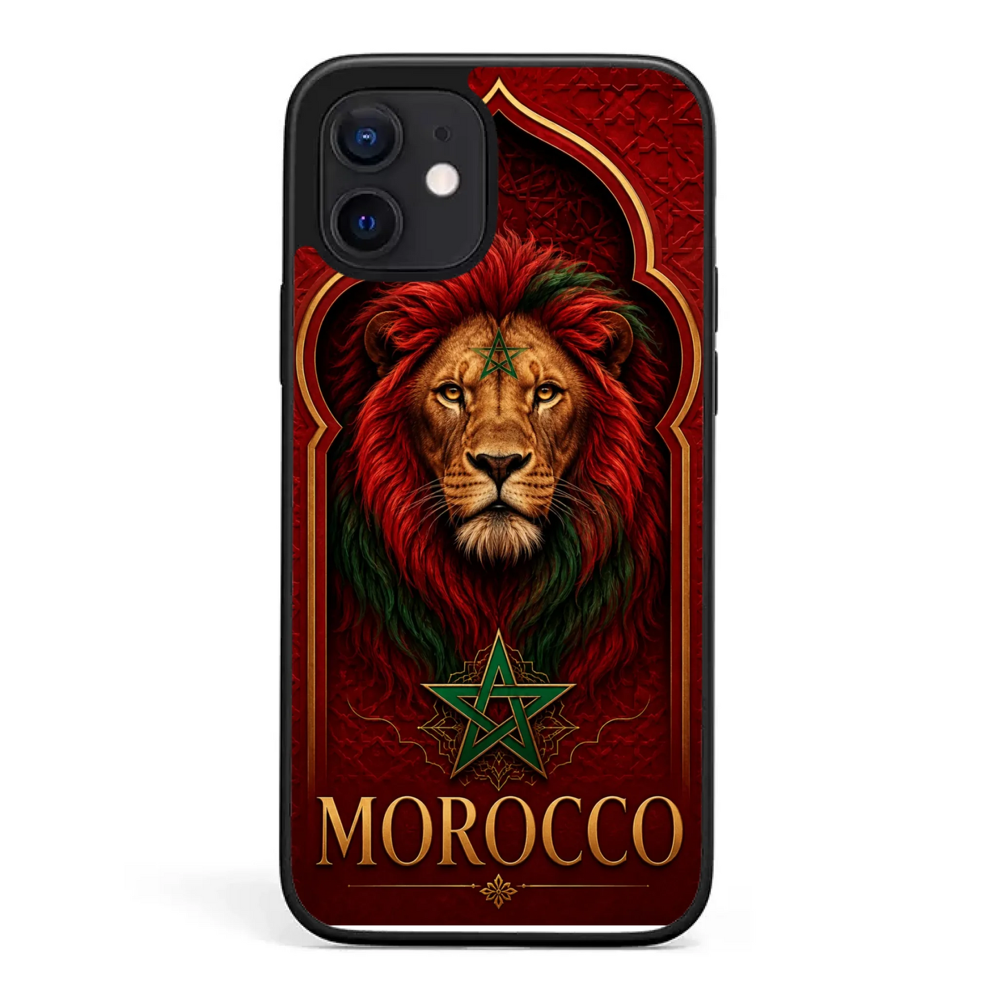 Funda de teléfono fútbol Mundial  León- Marruecos