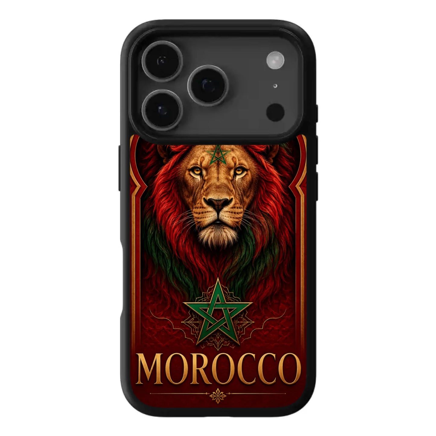 Funda de teléfono fútbol Mundial  León- Marruecos