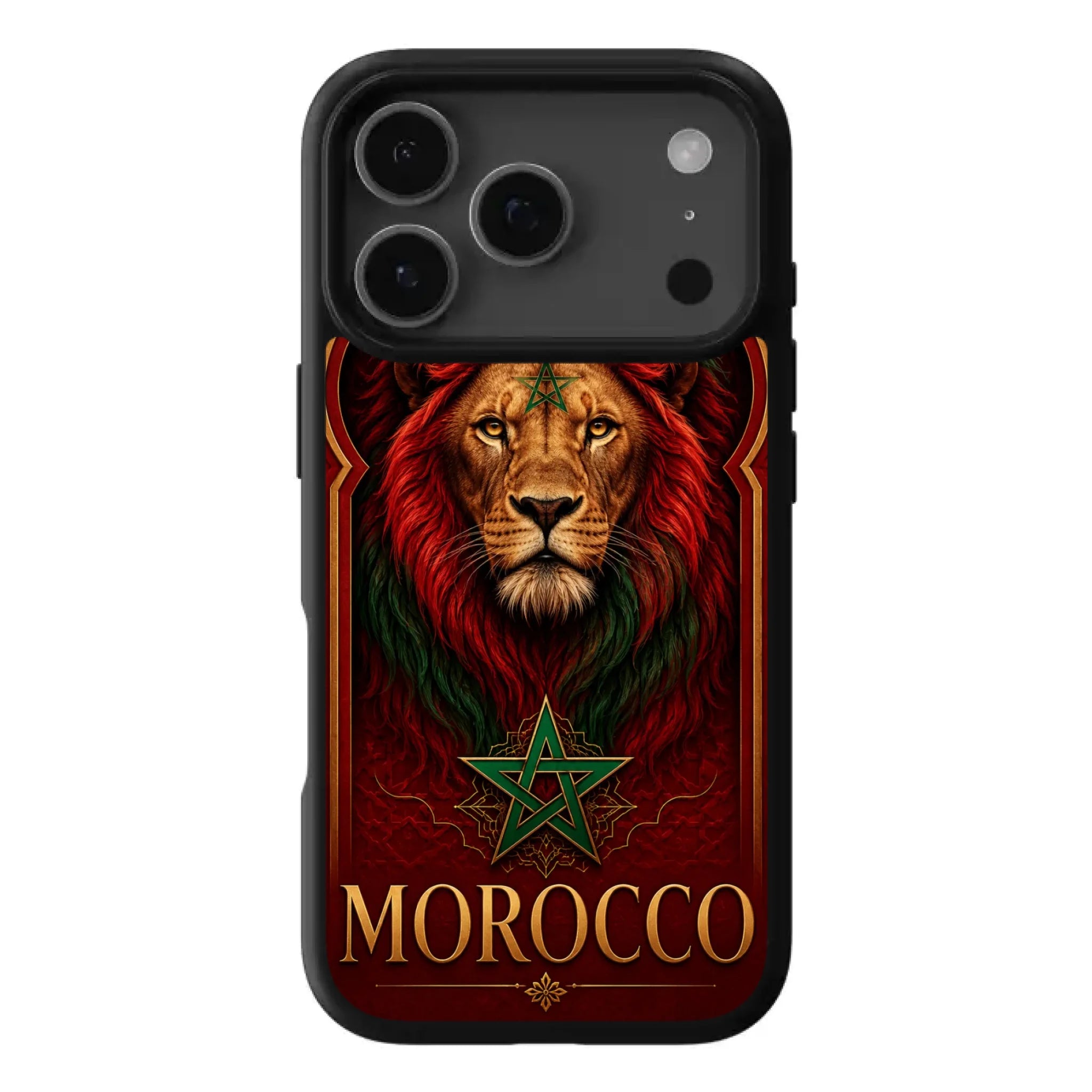 World Cup football phone case  Lion- Morocco