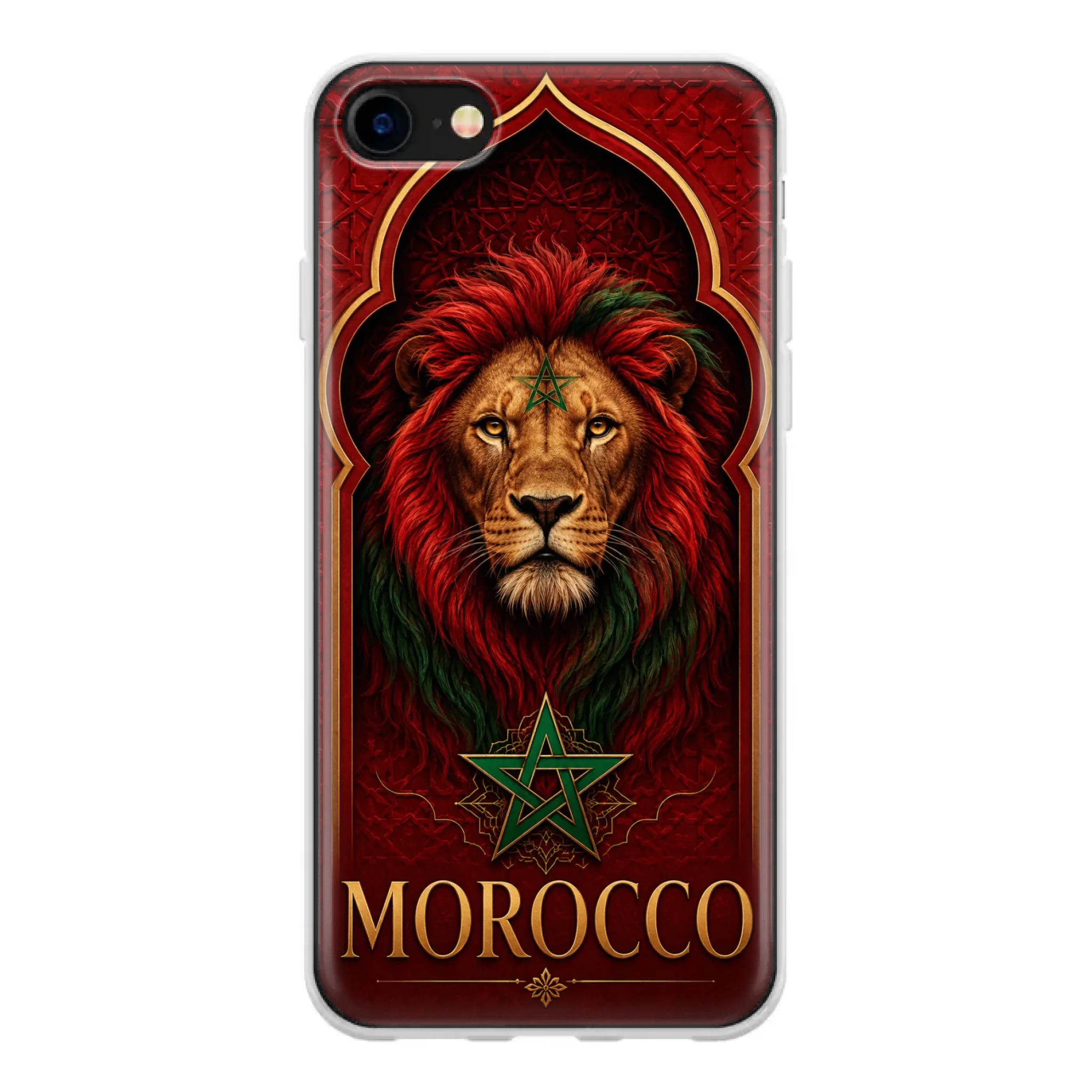 World Cup football phone case  Lion- Morocco